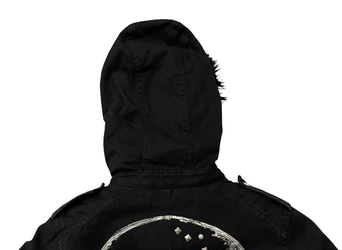 Le Grande Bleu (L.G.B.) Vintage Glad News Seditionaries Punk Skull Fishtail Parka Size US XS / EU 42 / 0 - 18 Thumbnail