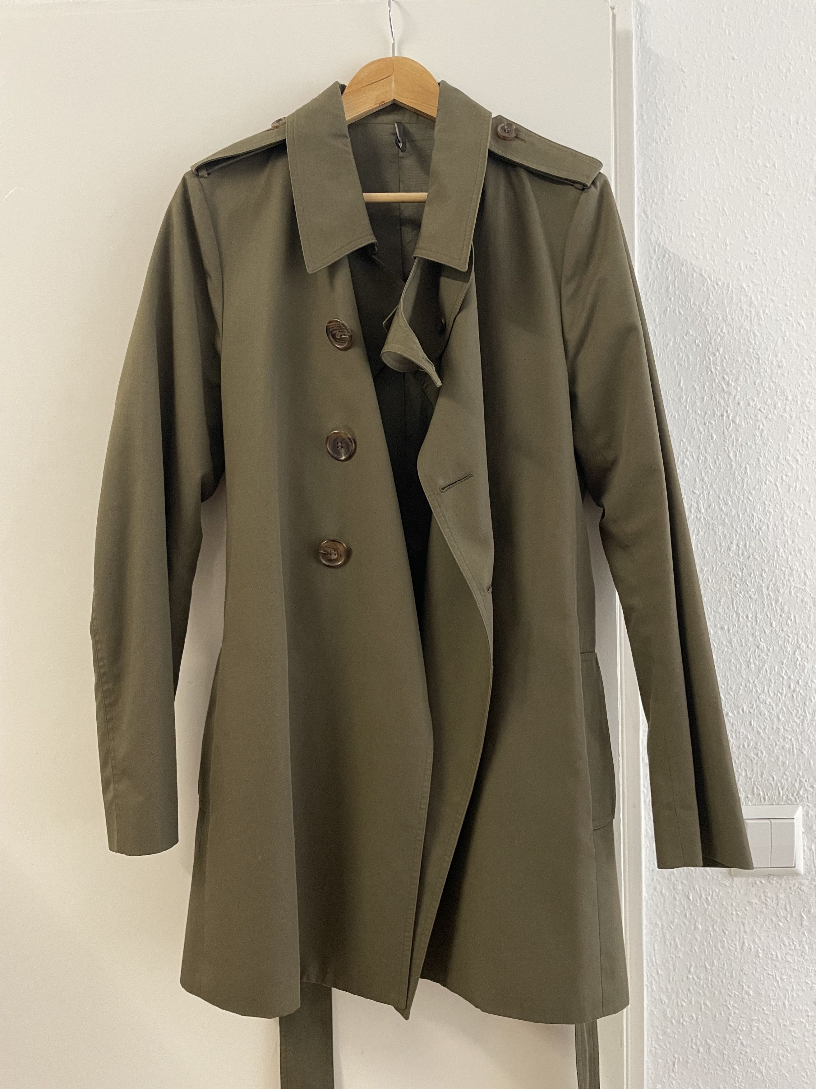 Mens Coats Trench Dior Homme Dior SS05 Dior Homme 'Beck' Tan