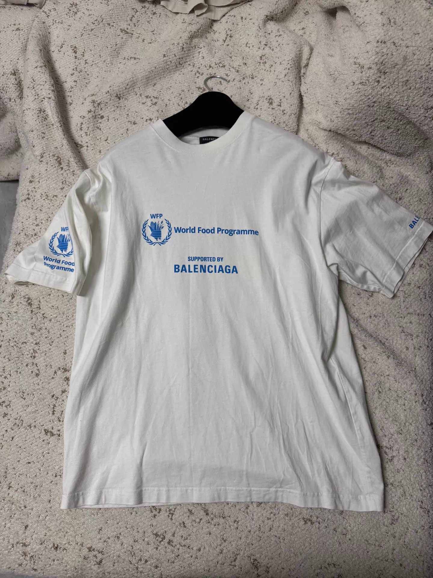Balenciaga Balenciaga grain short sleeve tee size M Size M / US 6-8 / IT 42-44 - 1 Thumbnail