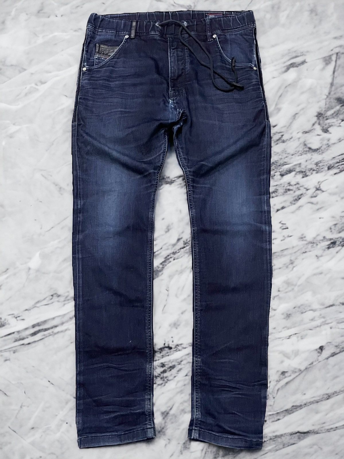 Diesel × Diesel Black Gold Diesel Krooley Croosbreed Denim Sweatpants Size US 32 / EU 48 - 1 Thumbnail