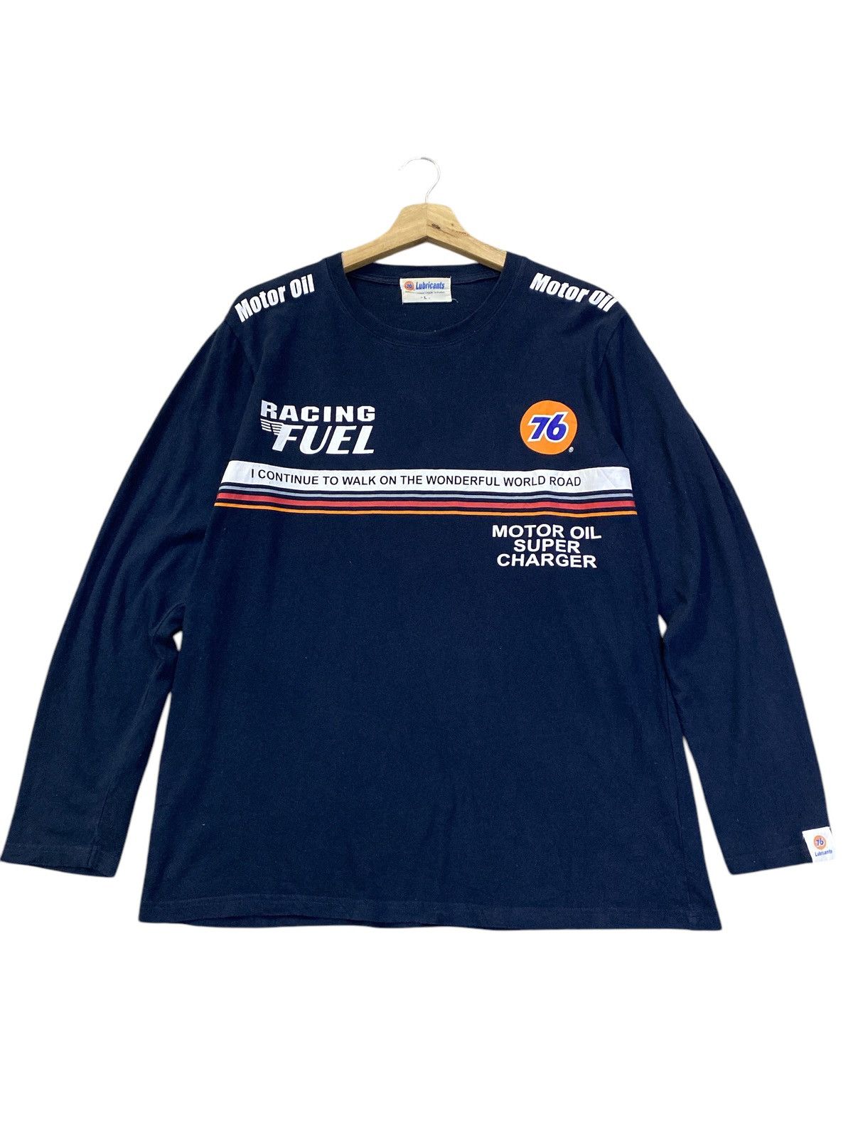 Union LA × Vintage Vintage 76 Lubricants Racing Fuel Long Sleeve Tee Size US L / EU 52-54 / 3 - 1 Thumbnail
