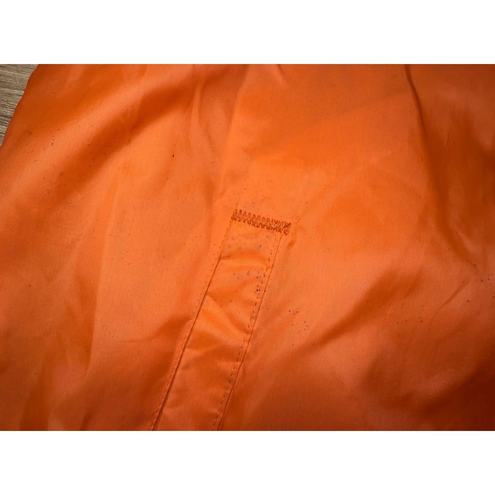 Chalk Line VINTAGE Chalk Line Syracuse Jacket SU Orangemen NCAA Starter 80s 90s Large Windbreaker Mens L Orange Size US L / EU 52-54 / 3 - 5 Thumbnail