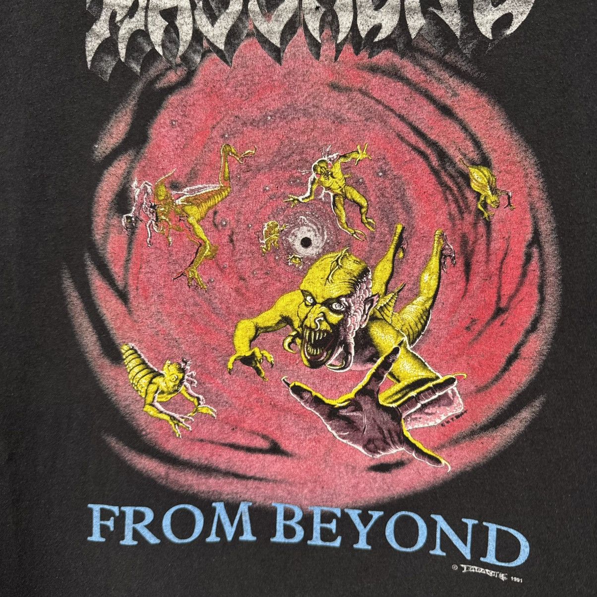 Other Vintage Massacre Band T shirt 1991 From Beyond Rock Metal Size US M / EU 48-50 / 2 - 12 Thumbnail