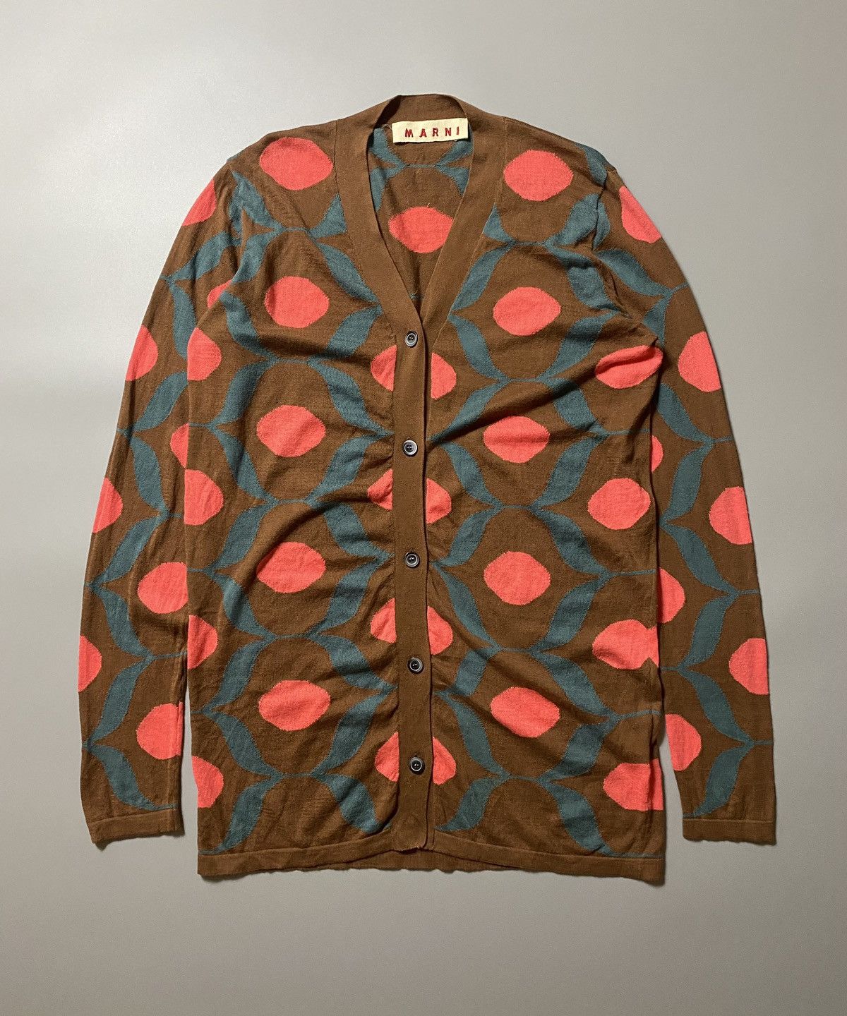 Marni Marni - Cardigan Jacket Size L / US 10 / IT 46 - 1 Thumbnail