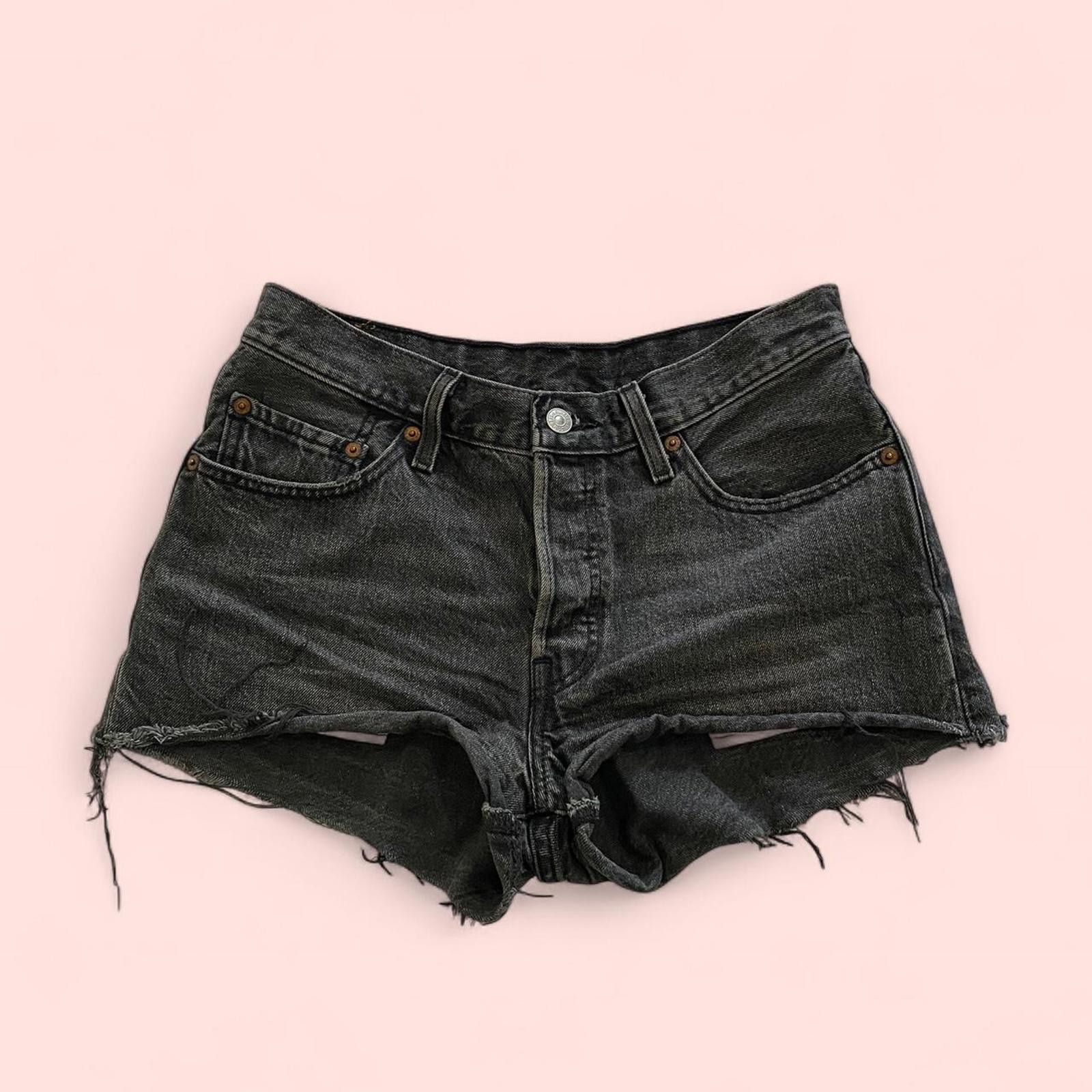 Other Black Levi’s 501 denim summer shorts Size 27" / US 4 / IT 40 - 1 Thumbnail