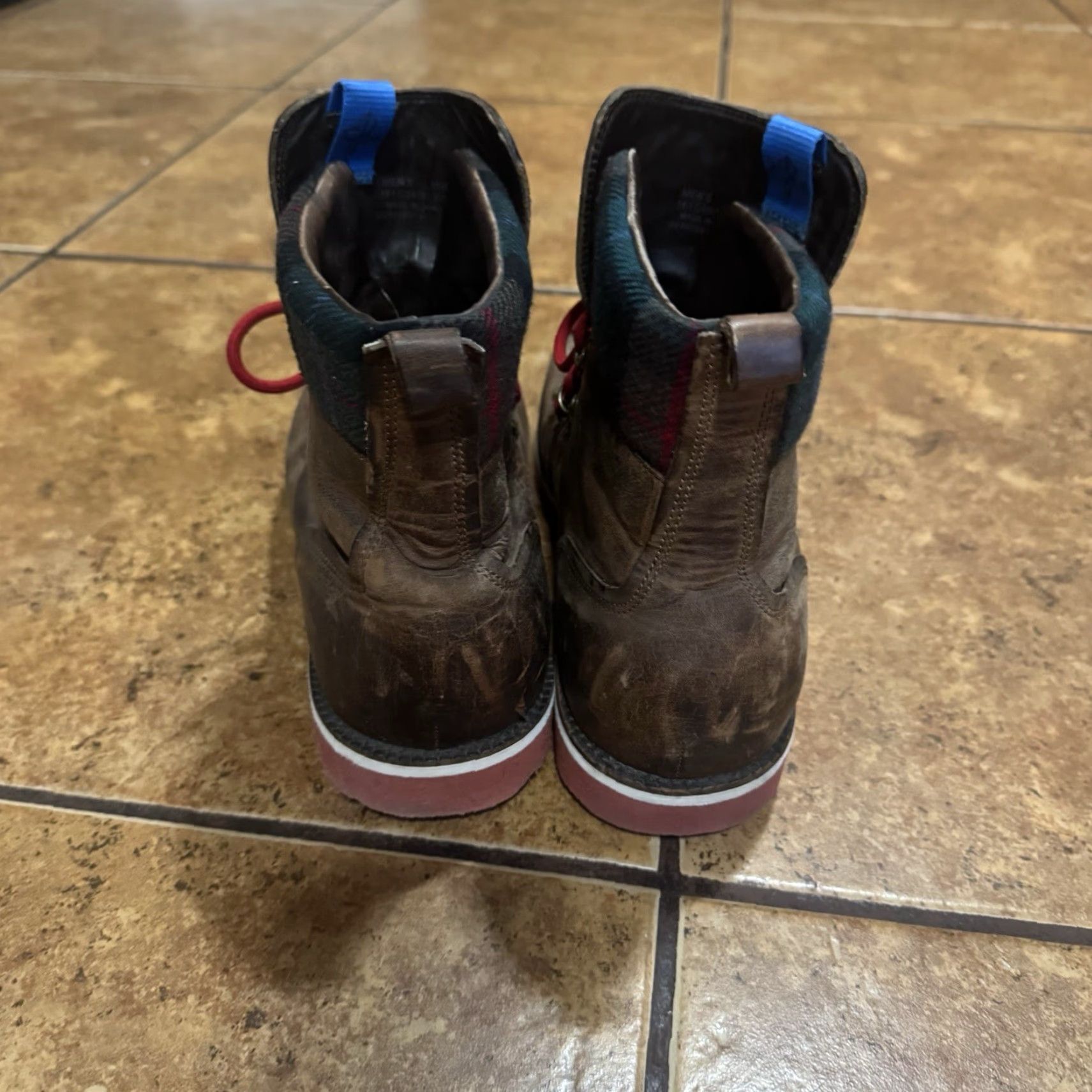 Vintage VINTAGE Cole Haan Nike Air Boots waterproof Brown Leather Size 11 Mens Boots Leather High Top C09751 Lot Size US 11 / EU 44 - 3 Thumbnail