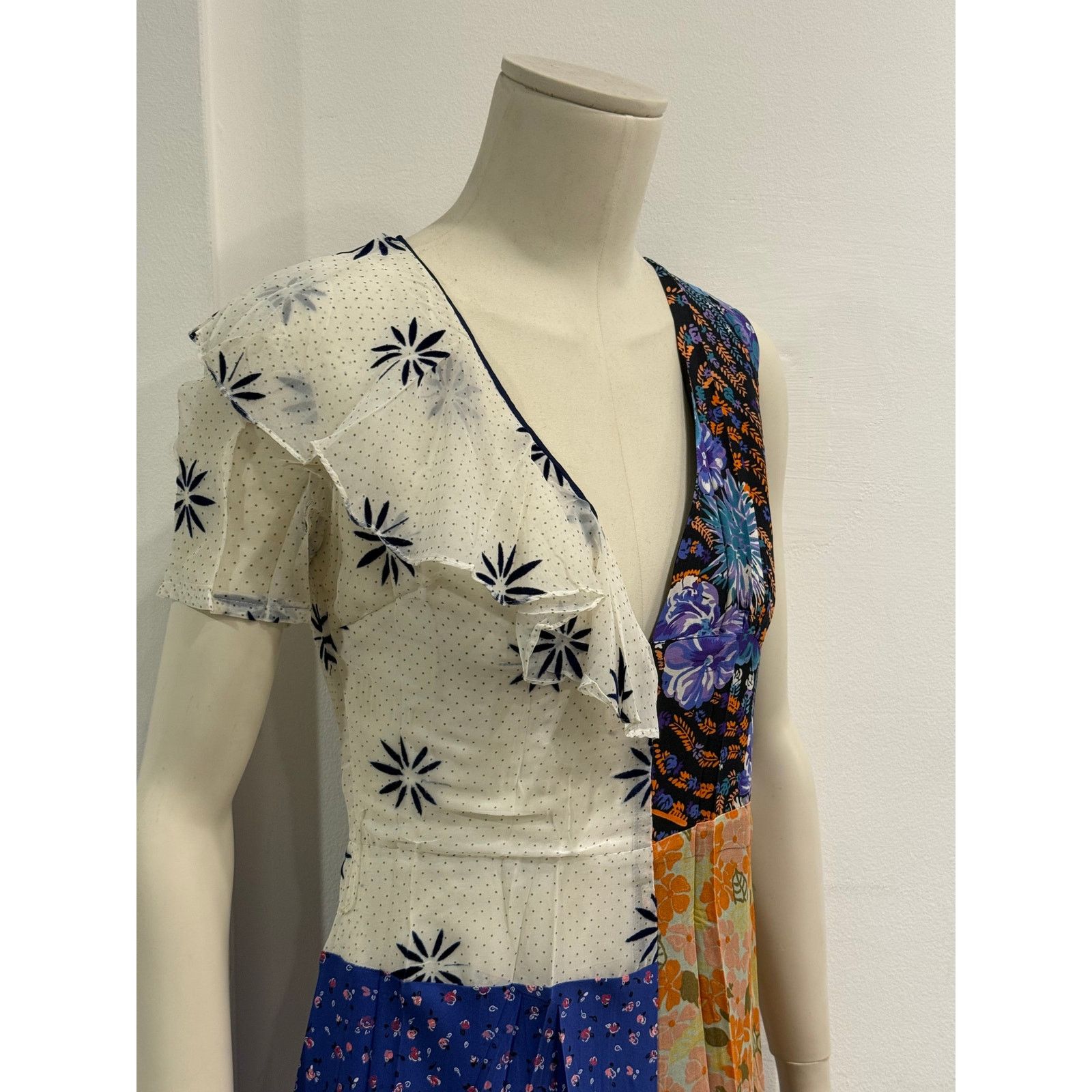 Maison Margiela S/S2005 Maison Margiela artisanal runway patchwork dress. Size ONE SIZE - 4 Thumbnail