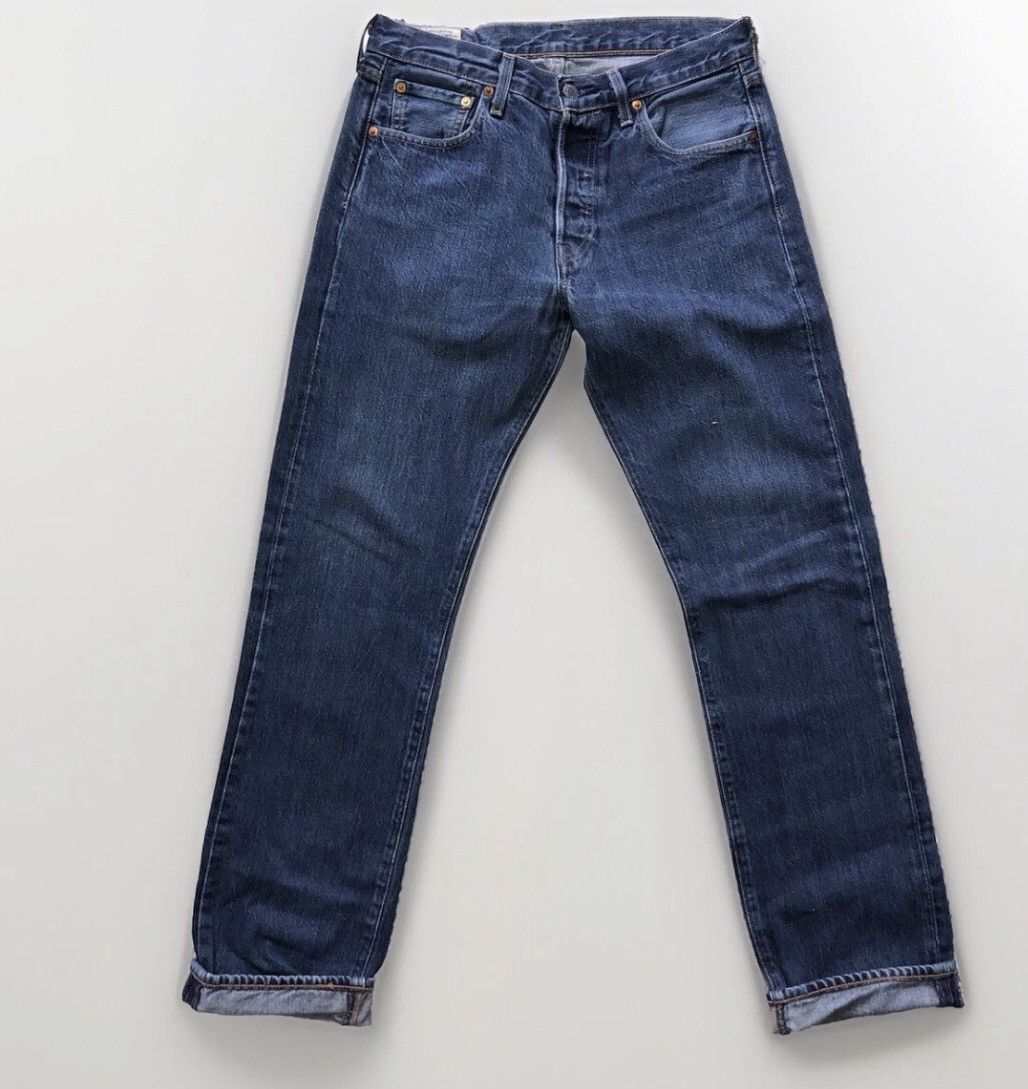Levi's Levi’s 501 Men’s Jeans – W30 L32 – Premium Denim – Classic Size US 30 / EU 46 - 2 Thumbnail