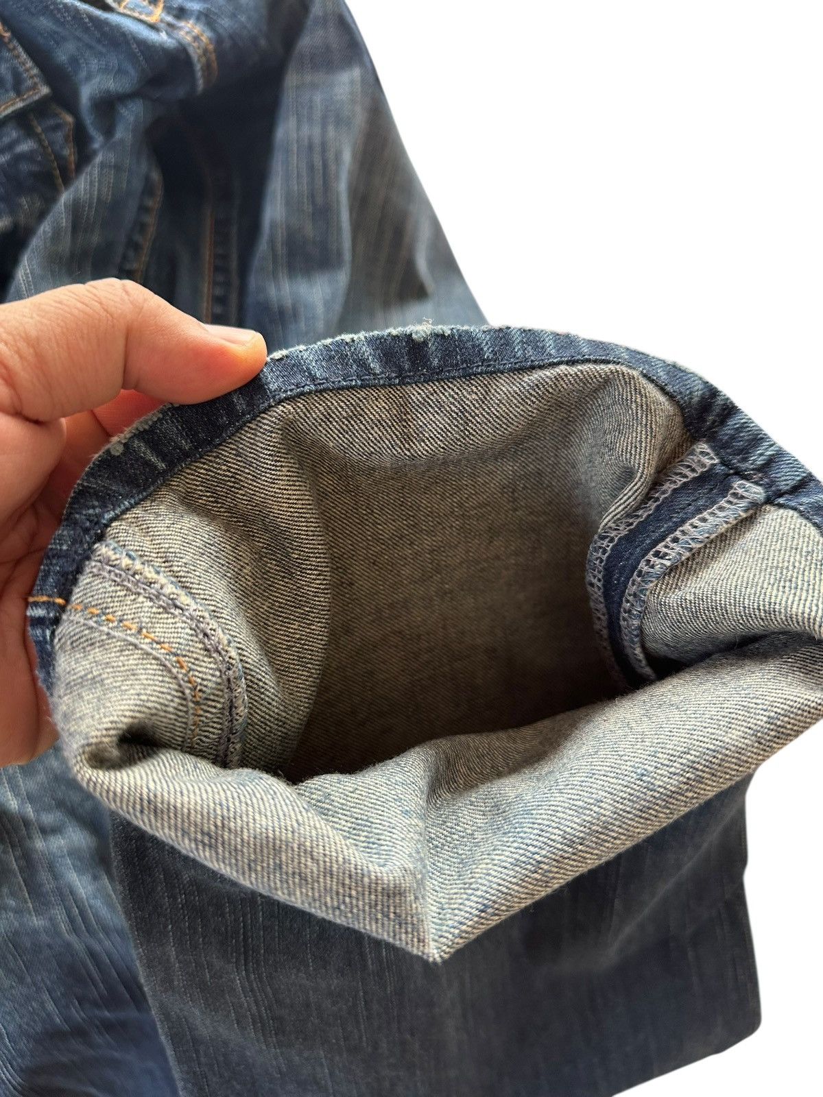 Edwin Rush Hour Denim Y2K Multi Pocket Cargo Jeans Straight Fit Size US 30 / EU 46 - 8 Thumbnail