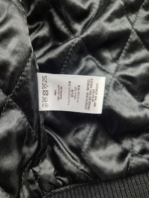 Supreme Supreme Men's Black Red Motion Logo Varsity Jacket Size M Size US M / EU 48-50 / 2 - 6 Thumbnail