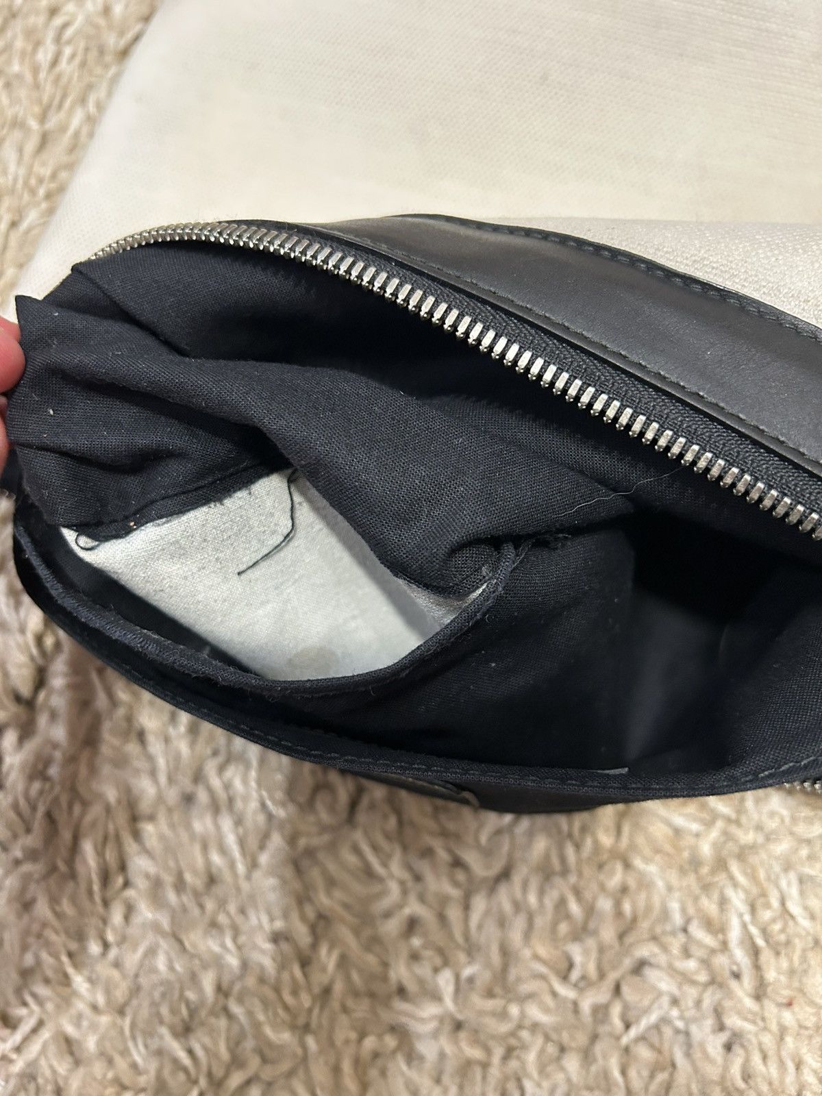 Balenciaga × Designer Balenciaga Canvas Pouch Clutch Made in Italy Authentic Size ONE SIZE - 7 Thumbnail