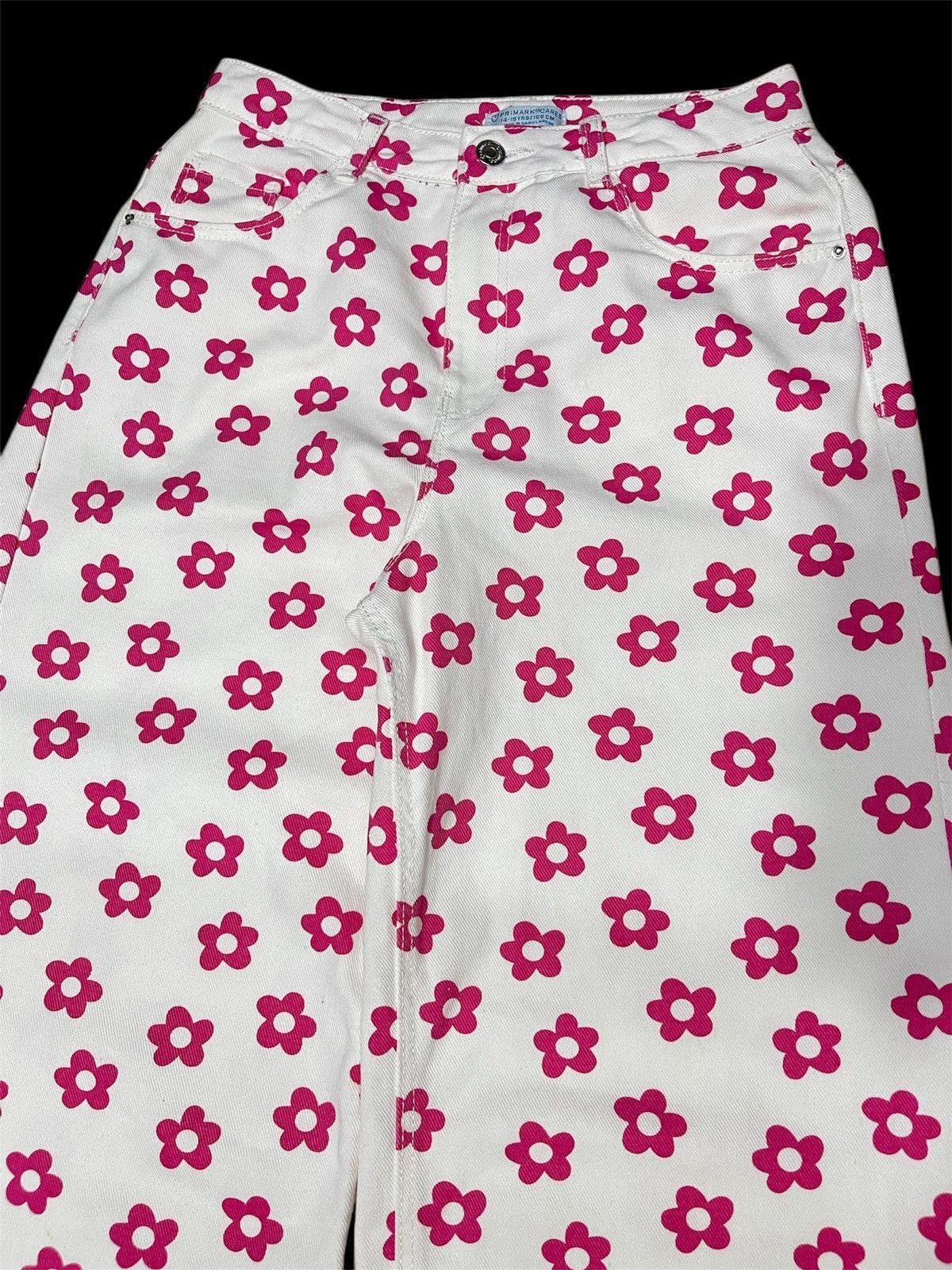 Designer Jeans Flower Full Primark Cares Size 29" - 7 Thumbnail