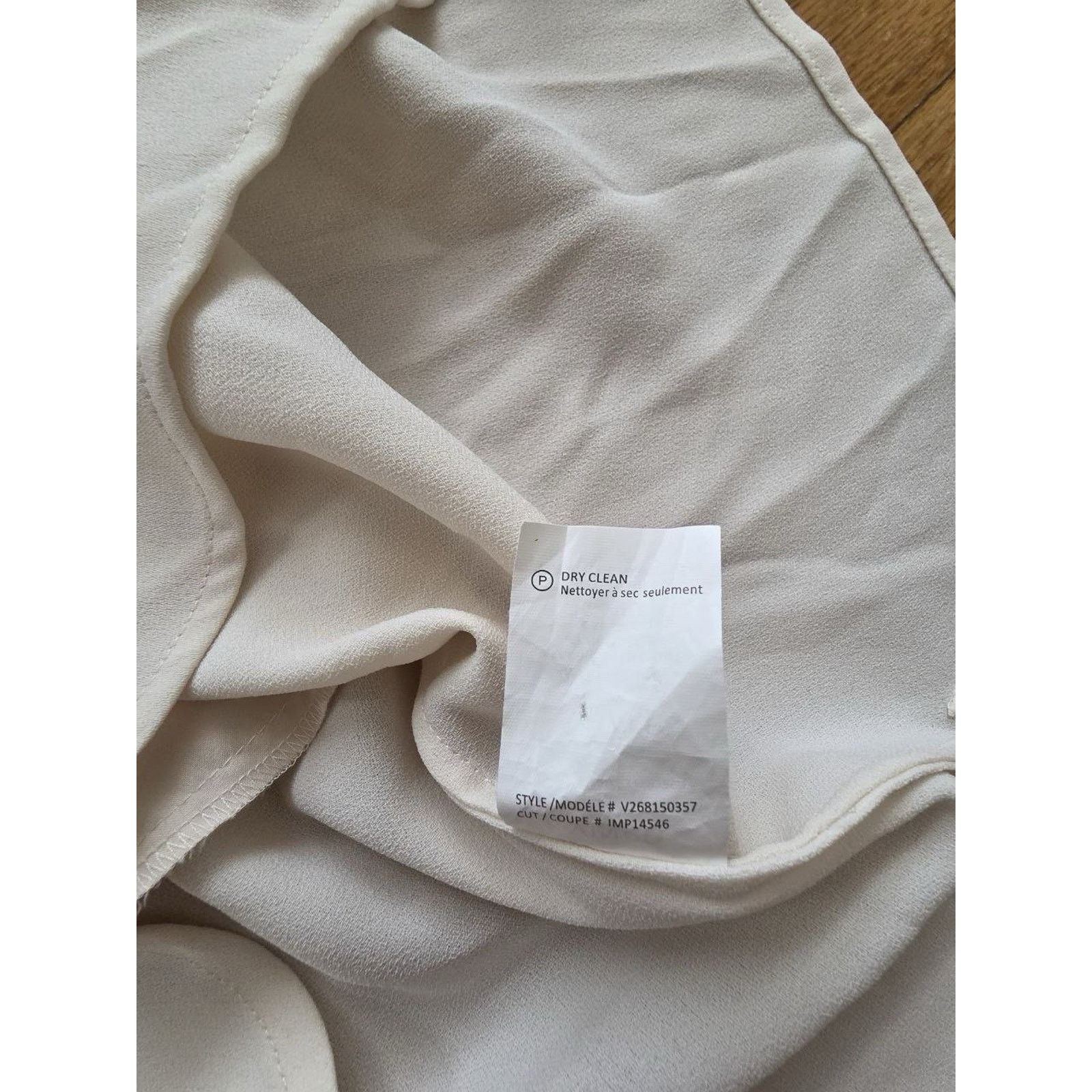 Vince Vince Ivory Cap Sleeve Popover e Pockets Dress XS A001036 Size S / US 4 / IT 40 - 7 Thumbnail