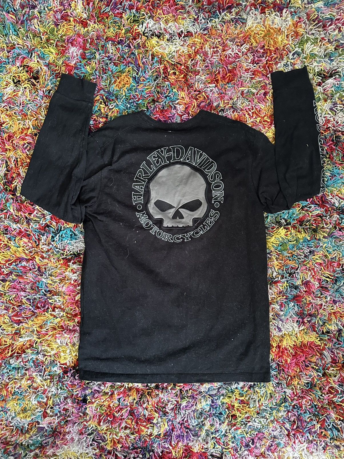 Harley Davidson Harley Davidson Skull Longsleeve Size US L / EU 52-54 / 3 - 2 Thumbnail