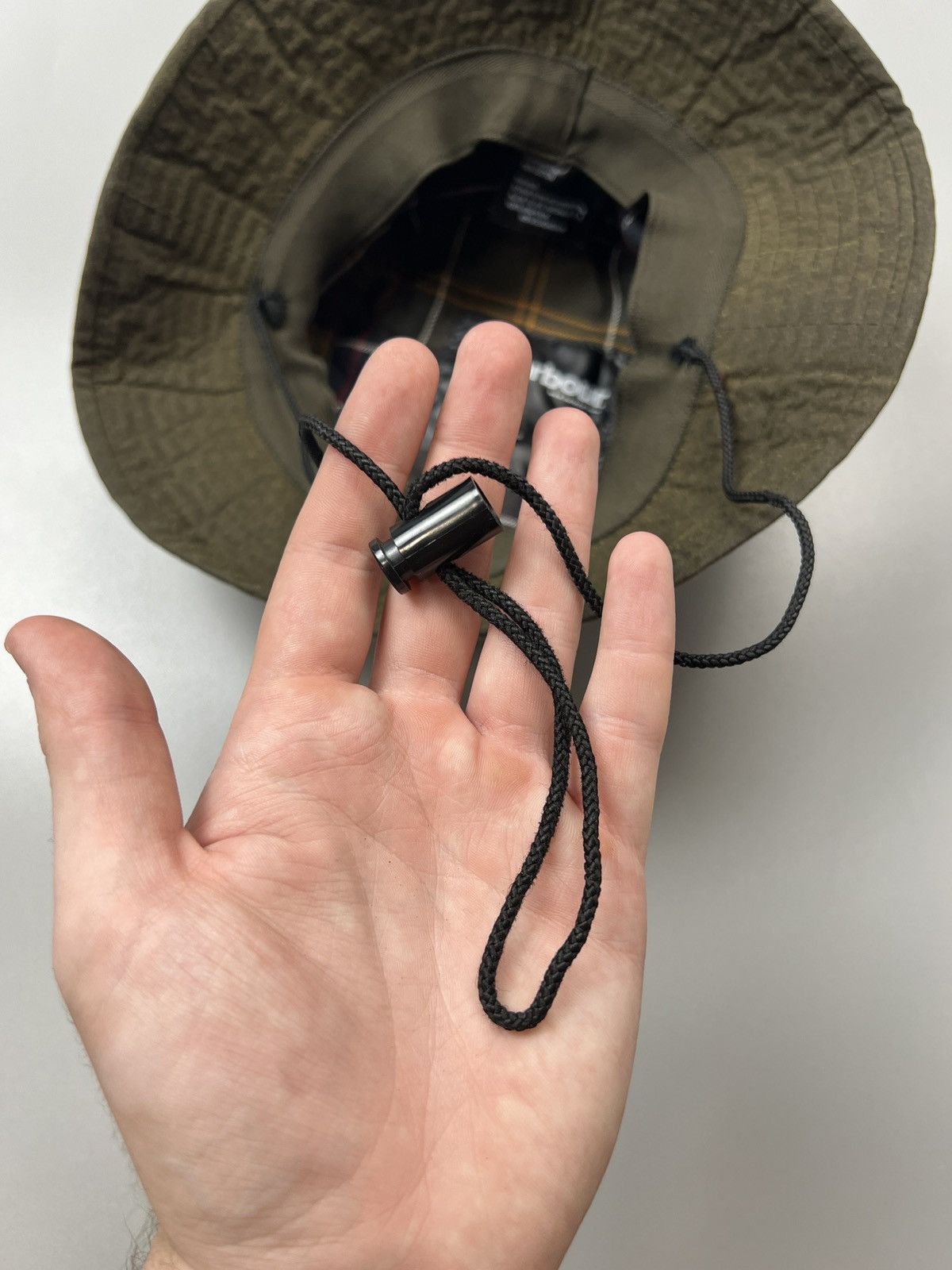 Barbour Barbour Waxed Bucket Hat With Sling (Y0475) Size ONE SIZE - 7 Thumbnail