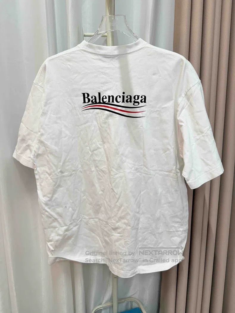 Balenciaga Balenciaga White t-shirt with Coca-Cola embroidery logo, s Size US M / EU 48-50 / 2 - 2 Thumbnail