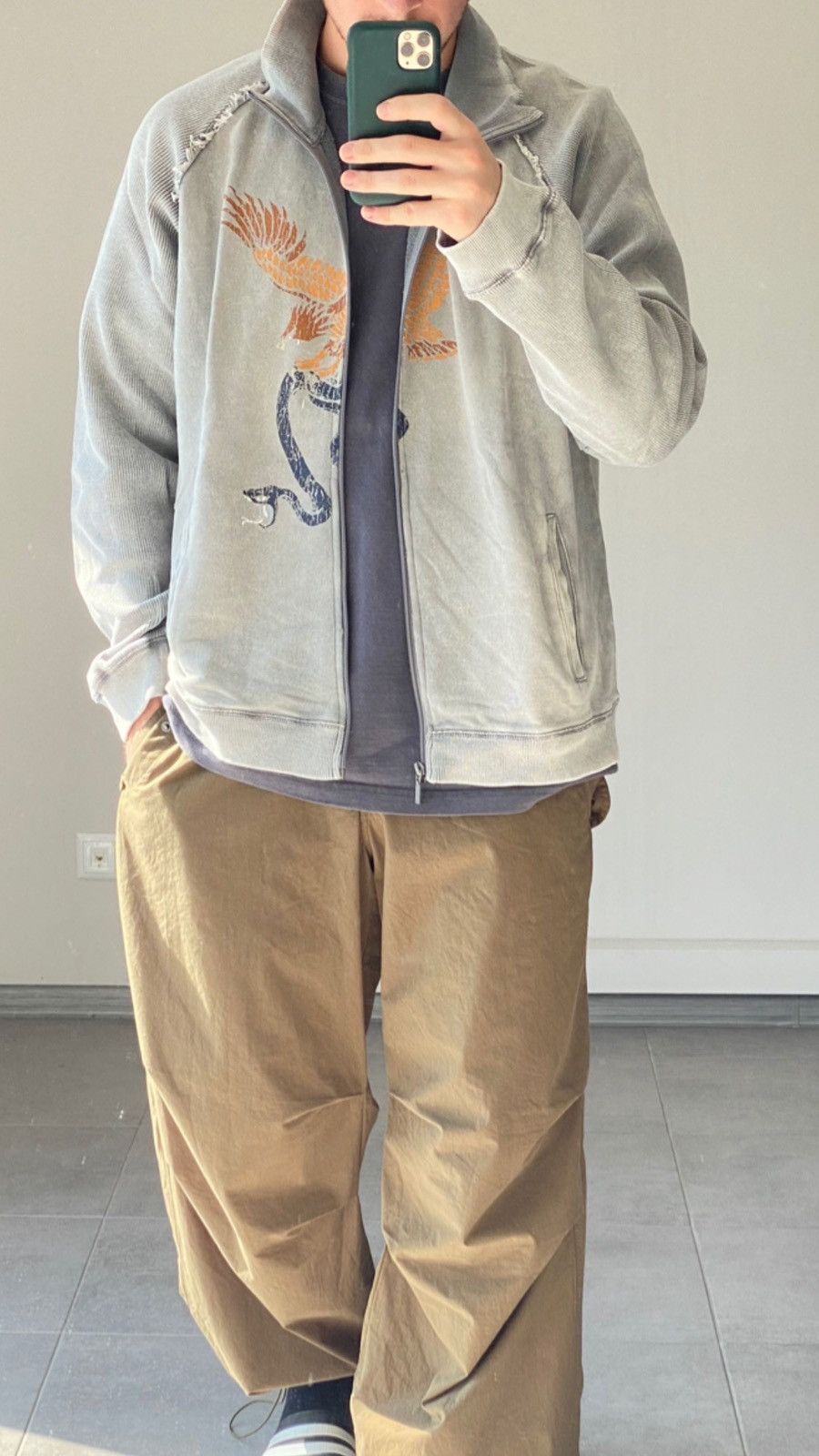 Calvin Klein × Vintage Vintage Y2K Calvin Klein Full Zip Faded Size US XL / EU 56 / 4 - 3 Thumbnail