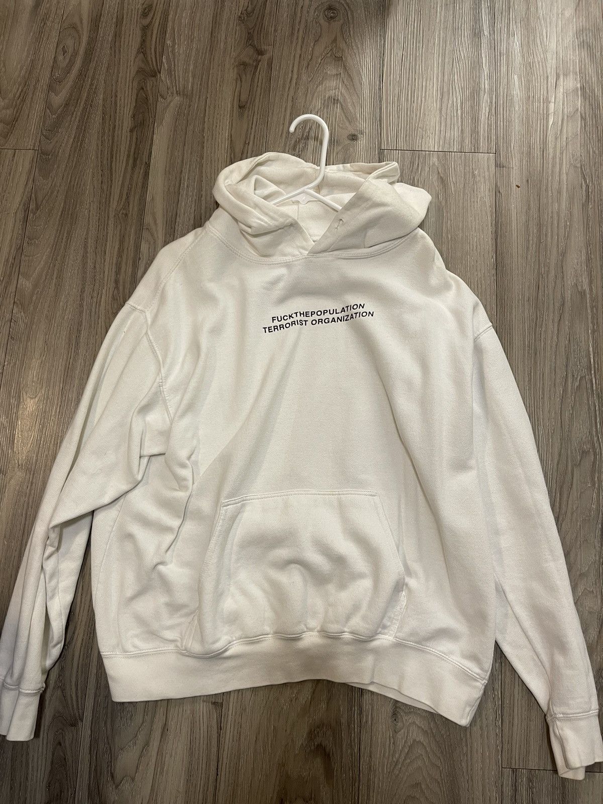 Fuck The Population Original FTP Terrorist Organization Screenprint Hoodie Size US L / EU 52-54 / 3 - 2 Thumbnail
