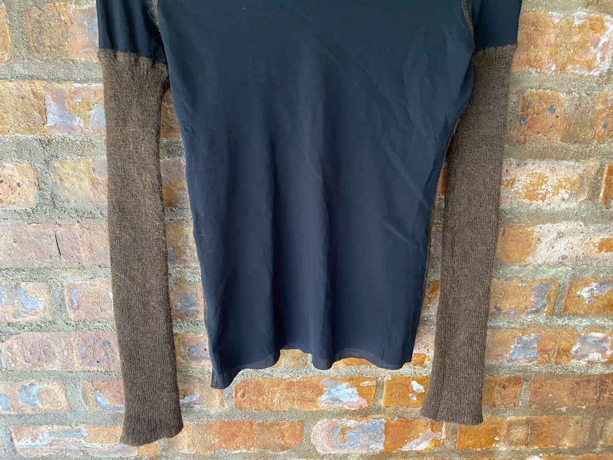 Jean Paul Gaultier 🔥1990s JPG mesh hybrid LS Size S / US 4 / IT 40 - 4 Thumbnail