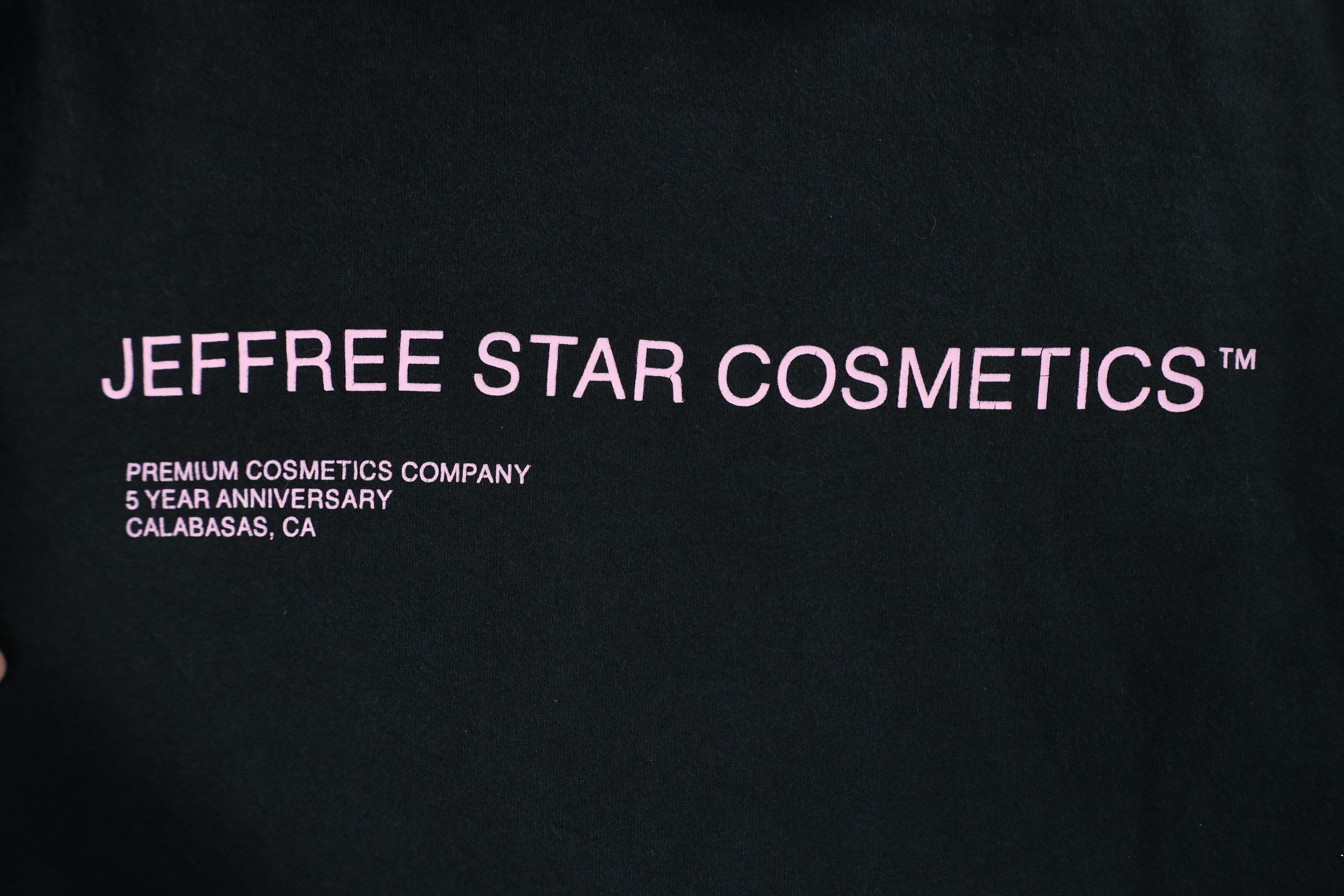Vintage Jeffree Star Cosmetics Spell Out Calabasas Hoodie Sweatshirt Size L / US 10 / IT 46 - 4 Thumbnail