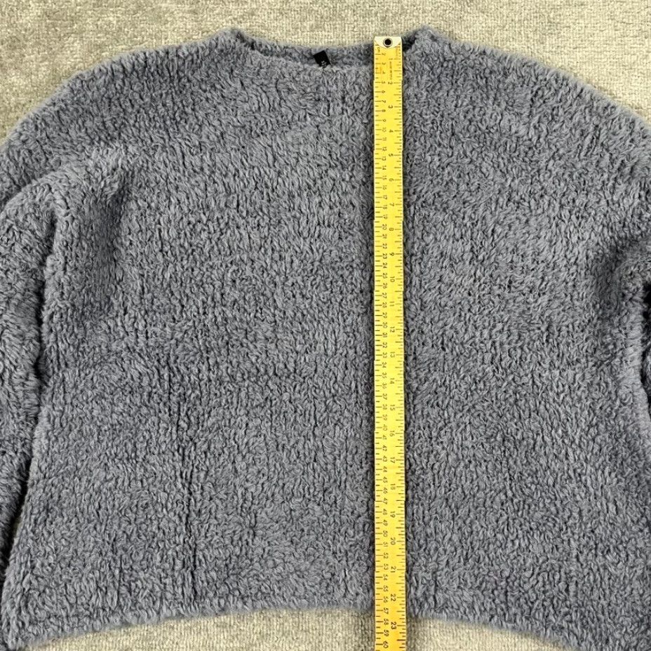 Eileen Fisher Eileen Fisher Sweater Womens Small Oversized Blue Knit Lounge Shirt Size S / US 4 / IT 40 - 3 Thumbnail