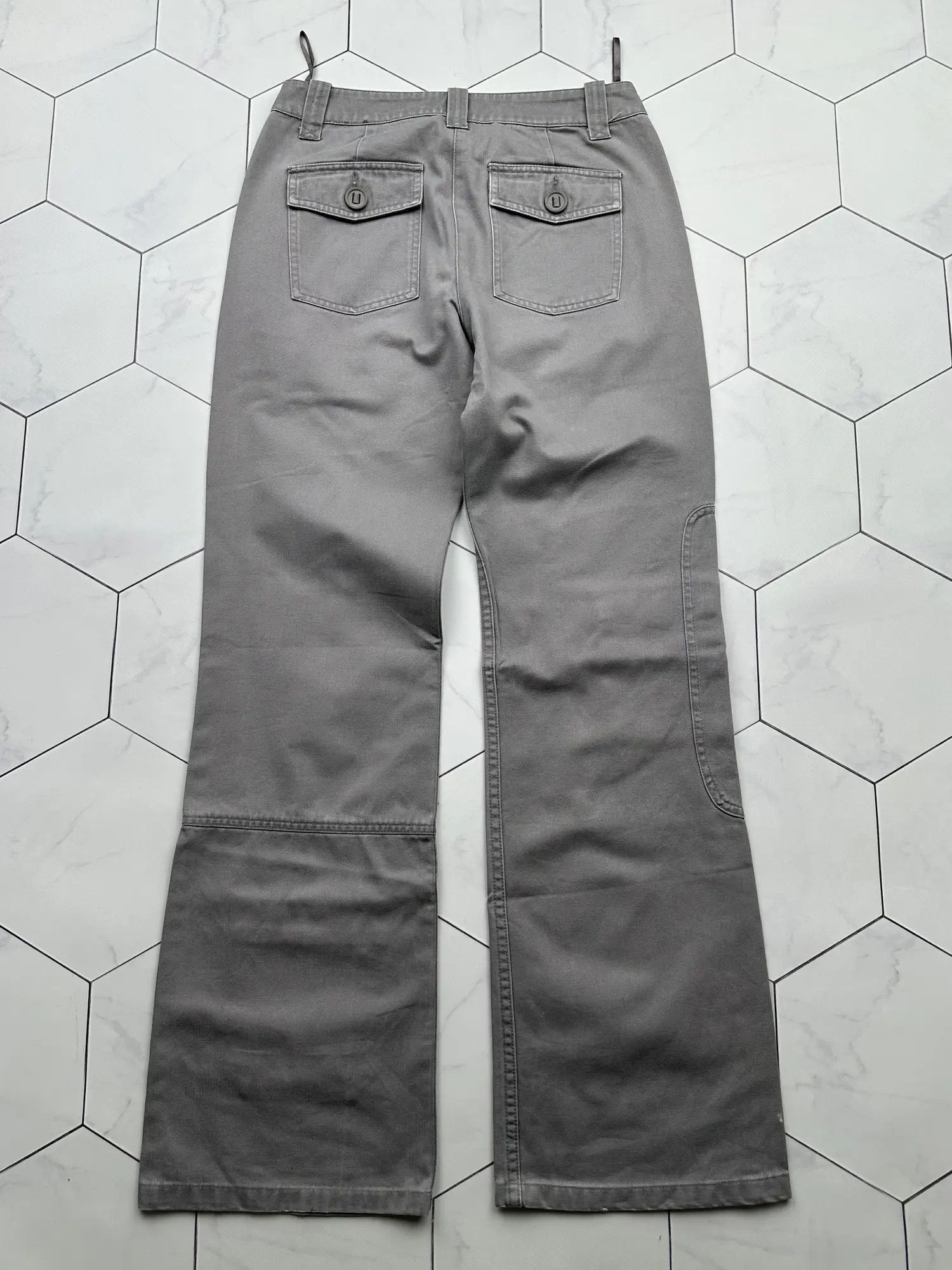 Japanese Brand Vintage Cargo Flare Pants E2 Size 27" / US 4 / IT 40 - 4 Thumbnail