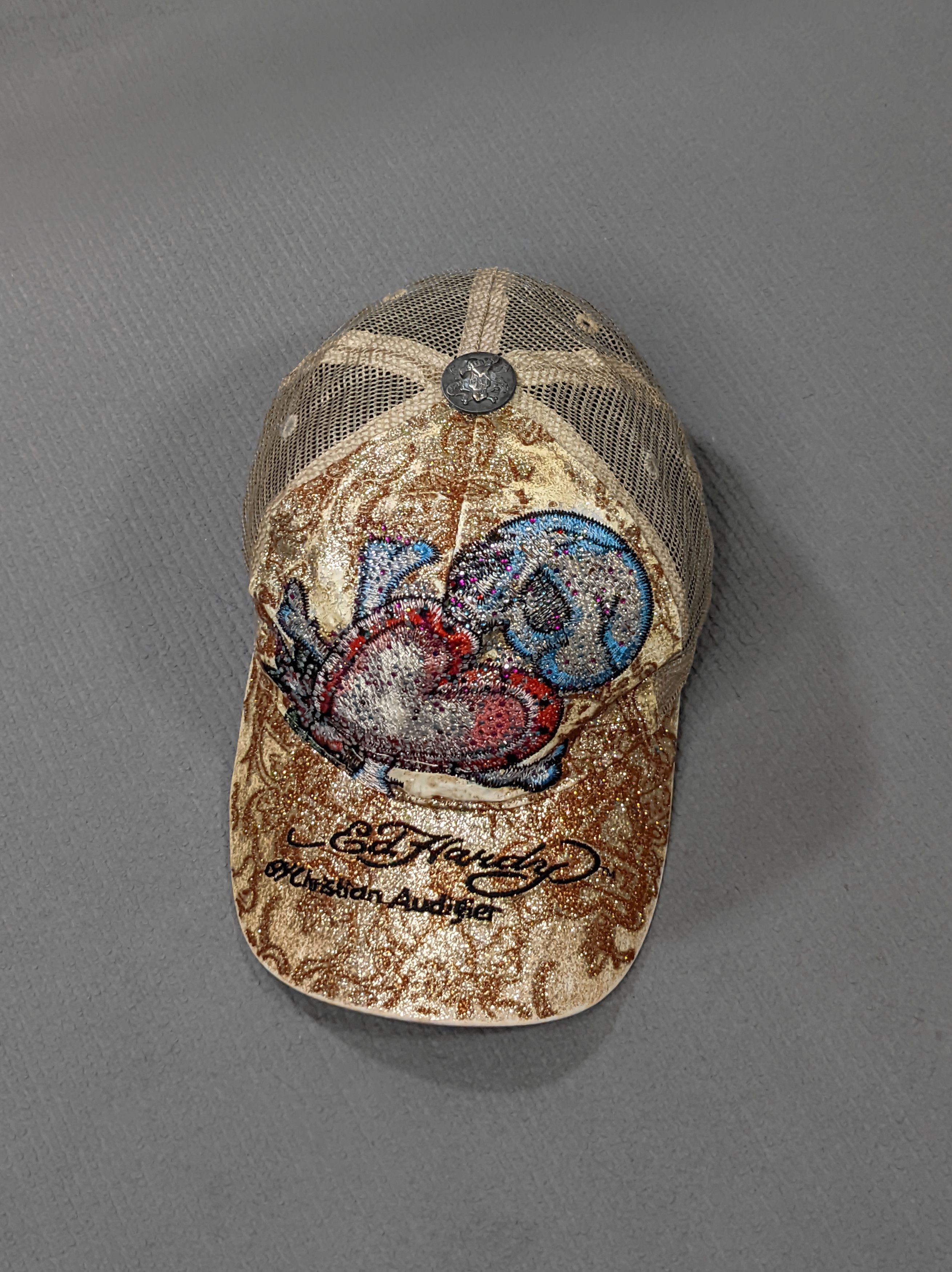Christian Audigier Vintage Ed Hardy by Christian Audigier Cap Size ONE SIZE - 2 Thumbnail