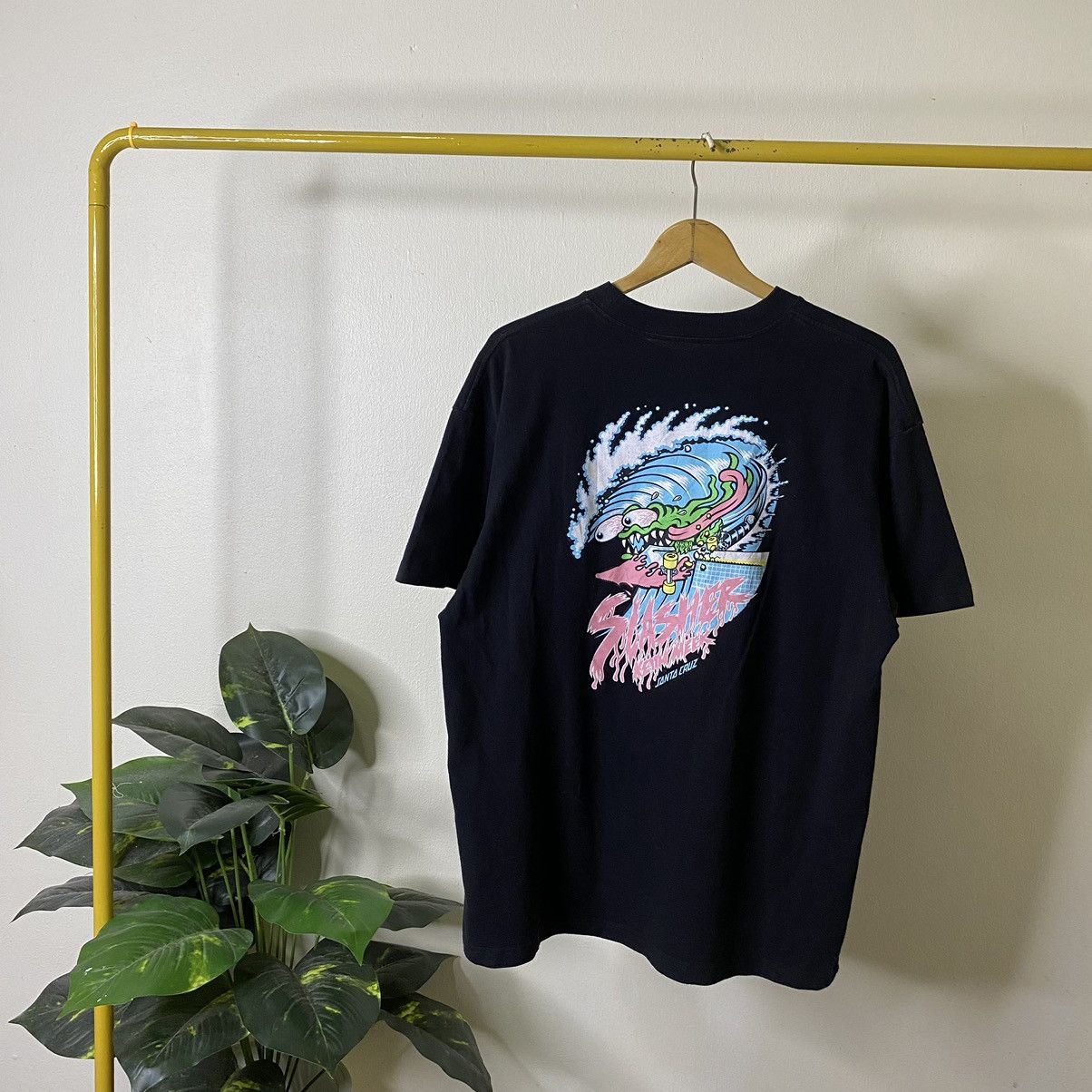 Santa Cruz Skateboards Y2K Santa Cruz Skateboards x Keith Meek The Slasher Skater T Size US L / EU 52-54 / 3 - 1 Thumbnail