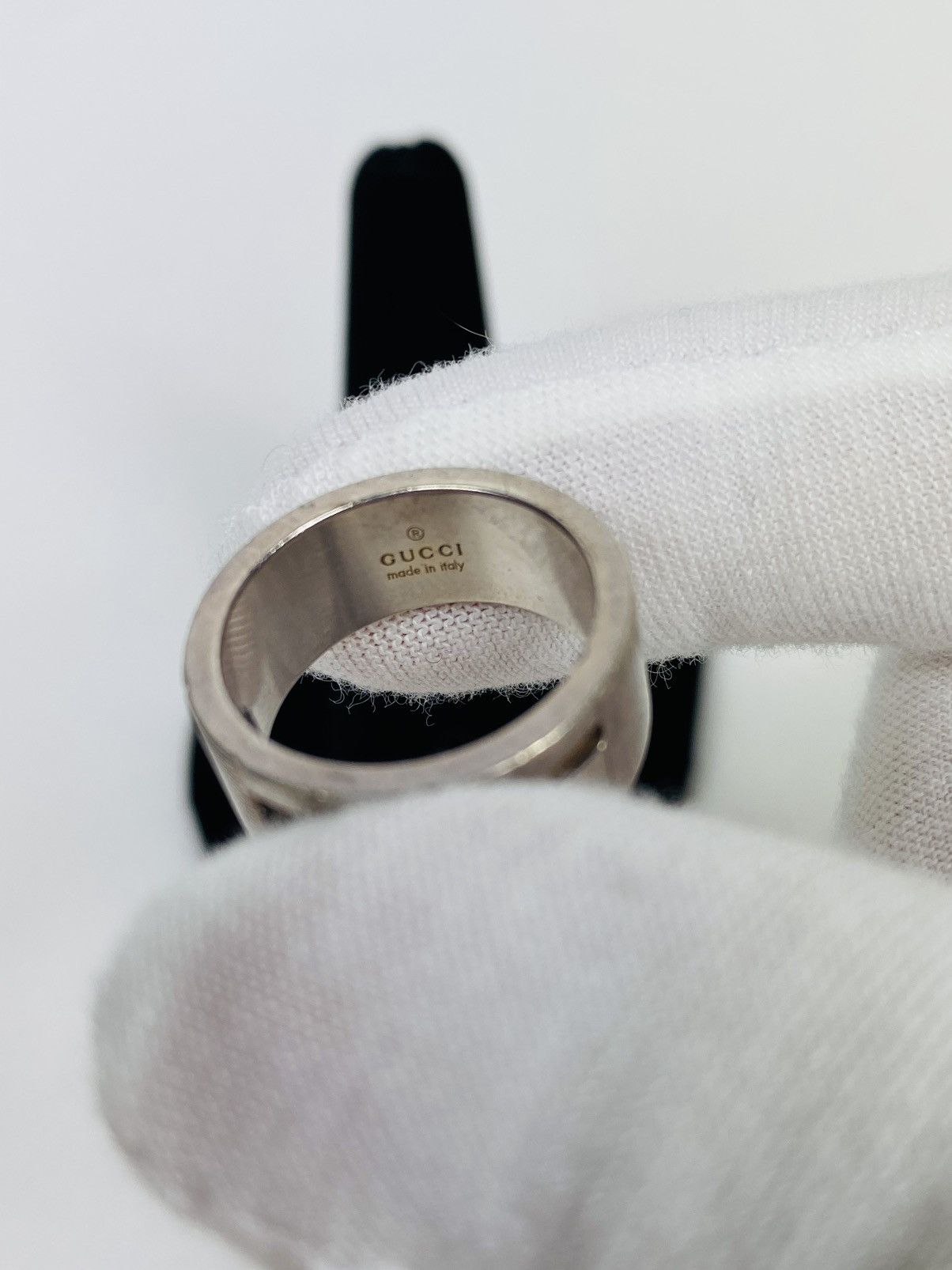Gucci Gucci .925 Silver G Ring Size 13 Size ONE SIZE - 2 Thumbnail