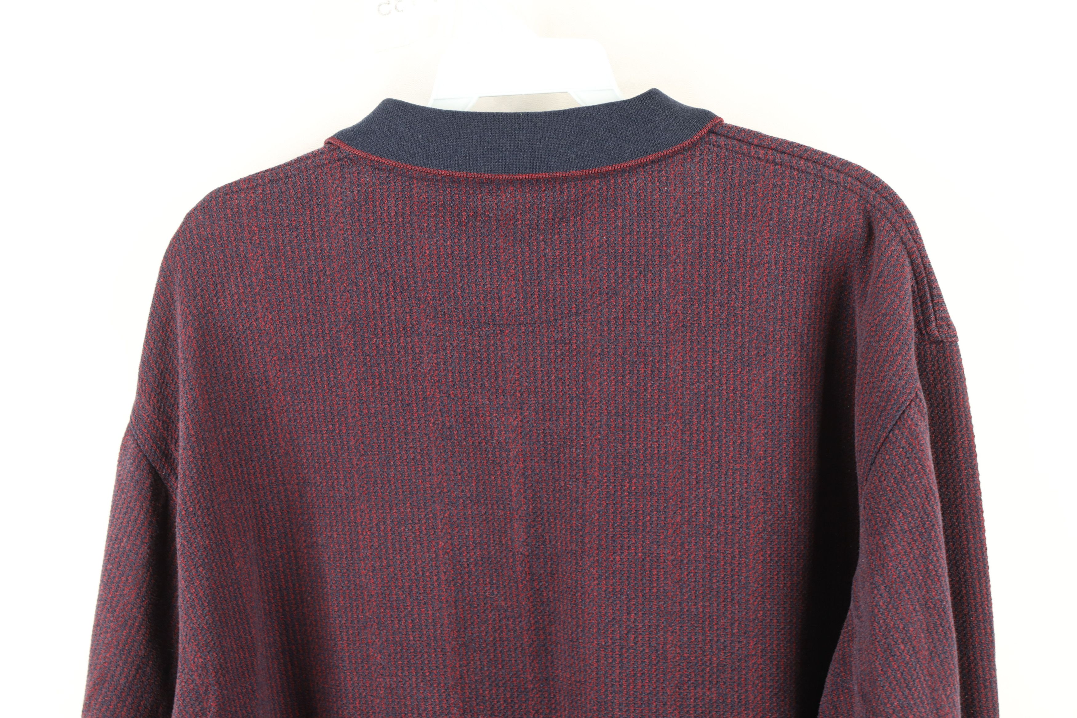 Vintage Vintage 90s Streetwear Long Sleeve Rugby Polo Shirt Size US L / EU 52-54 / 3 - 7 Thumbnail