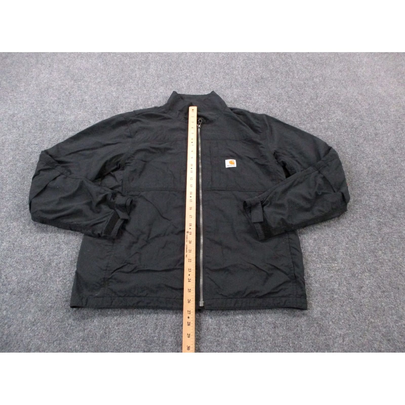 Carhartt Carhartt Jacket Mens M Black Nylon Full Zip Windbreaker Waterproof Lightweight 101980 001 Size US M / EU 48-50 / 2 - 3 Thumbnail