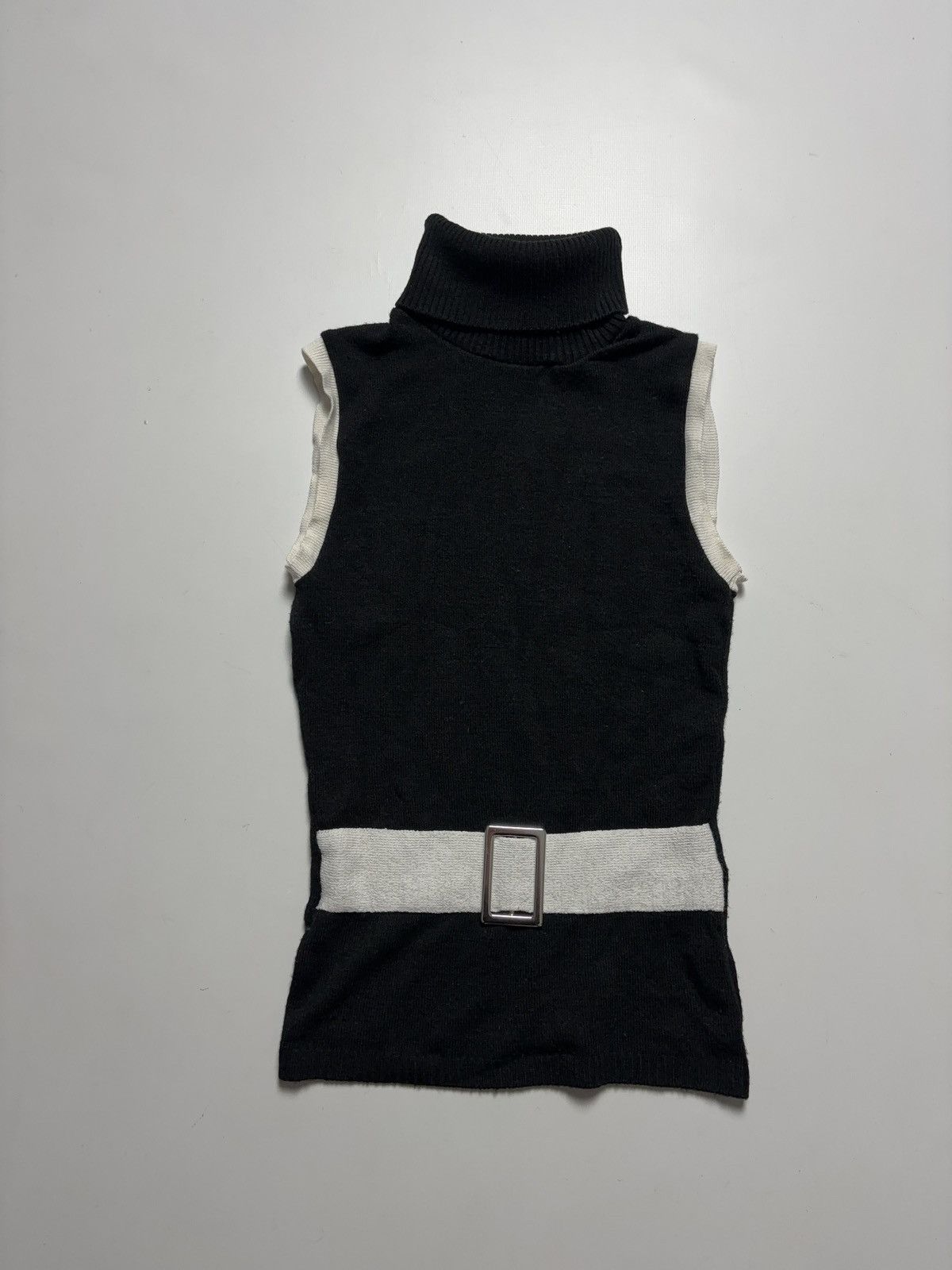 Vintage VINTAGE FRENCH KNIT TANK TOP Size S / US 4 / IT 40 - 1 Thumbnail