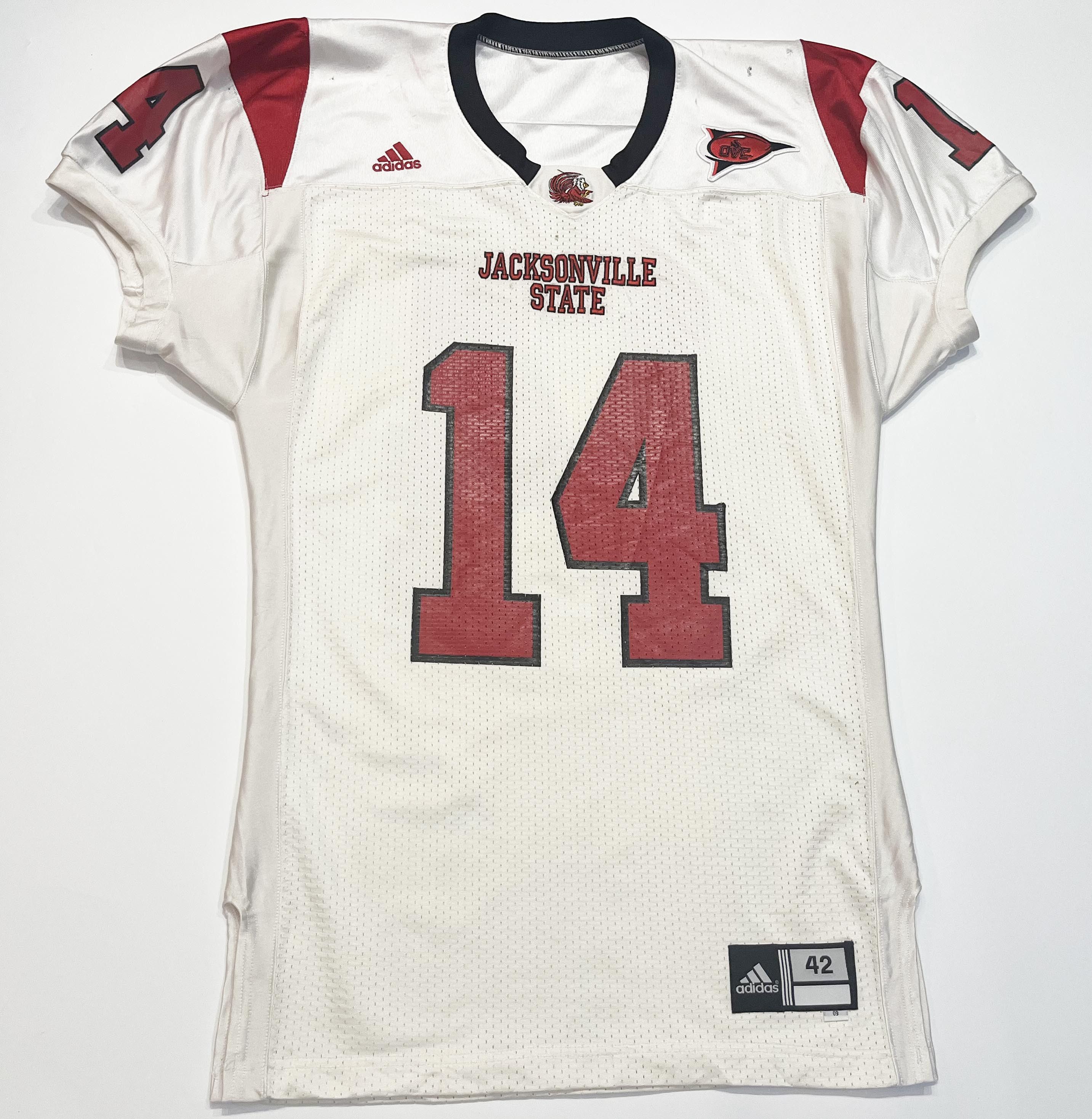 Adidas Adidas 2009 JSU Jacksonville State Gamecocks #14 Game Jersey Size US M / EU 48-50 / 2 - 1 Thumbnail