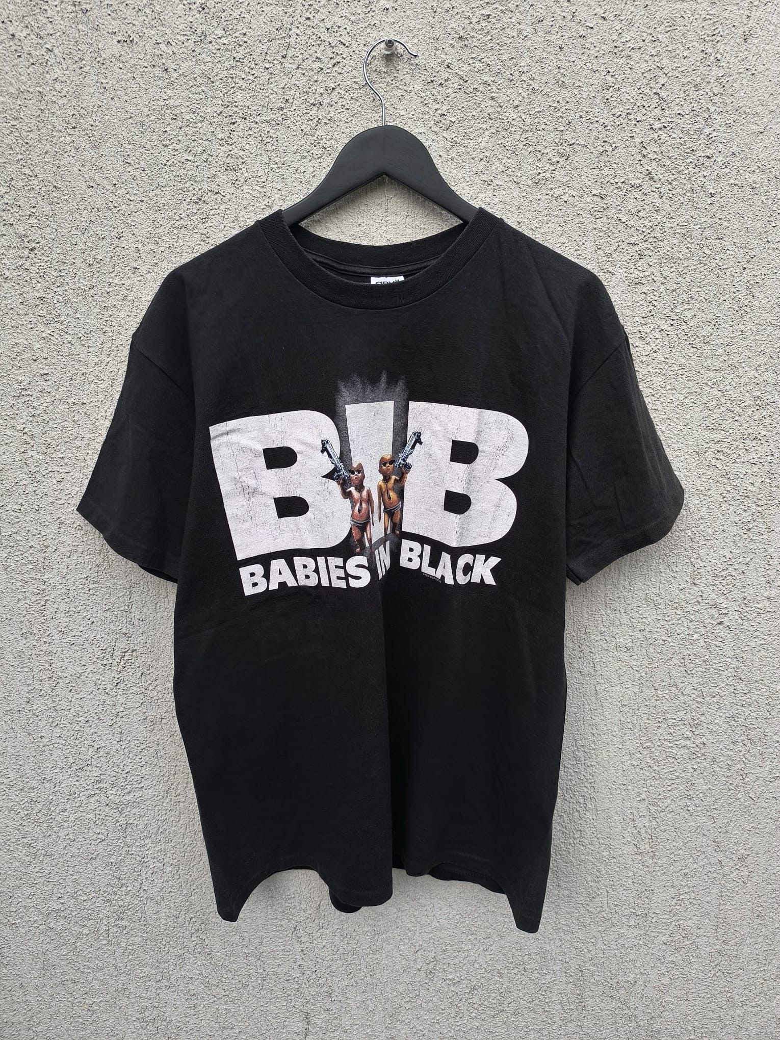 Vintage single stitch movie parody tshirt 1998 vintage men in black Size US L / EU 52-54 / 3 - 1 Thumbnail
