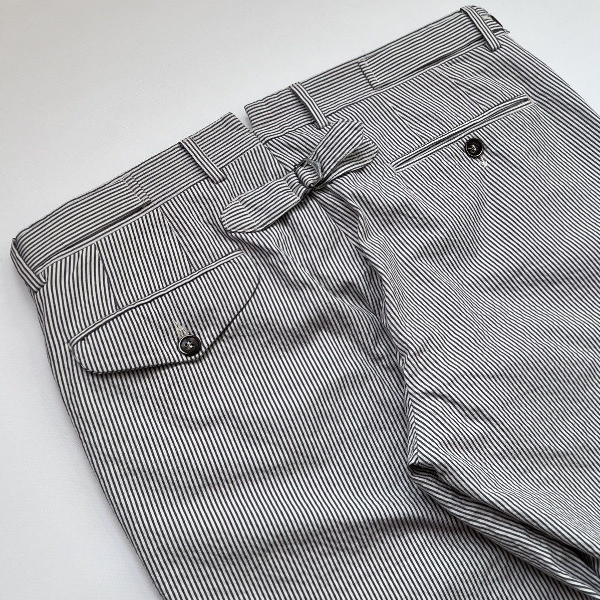 Suitsupply Suitsupply Pure cotton stripped pants Size US 32 / EU 48 - 7 Thumbnail