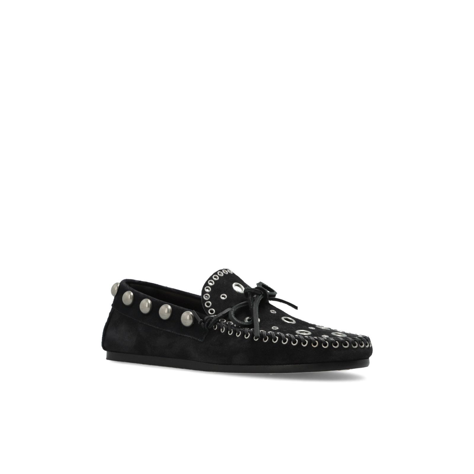 ISABEL MARANT Fitza Black Suede Loafers New & Authentic (Wom