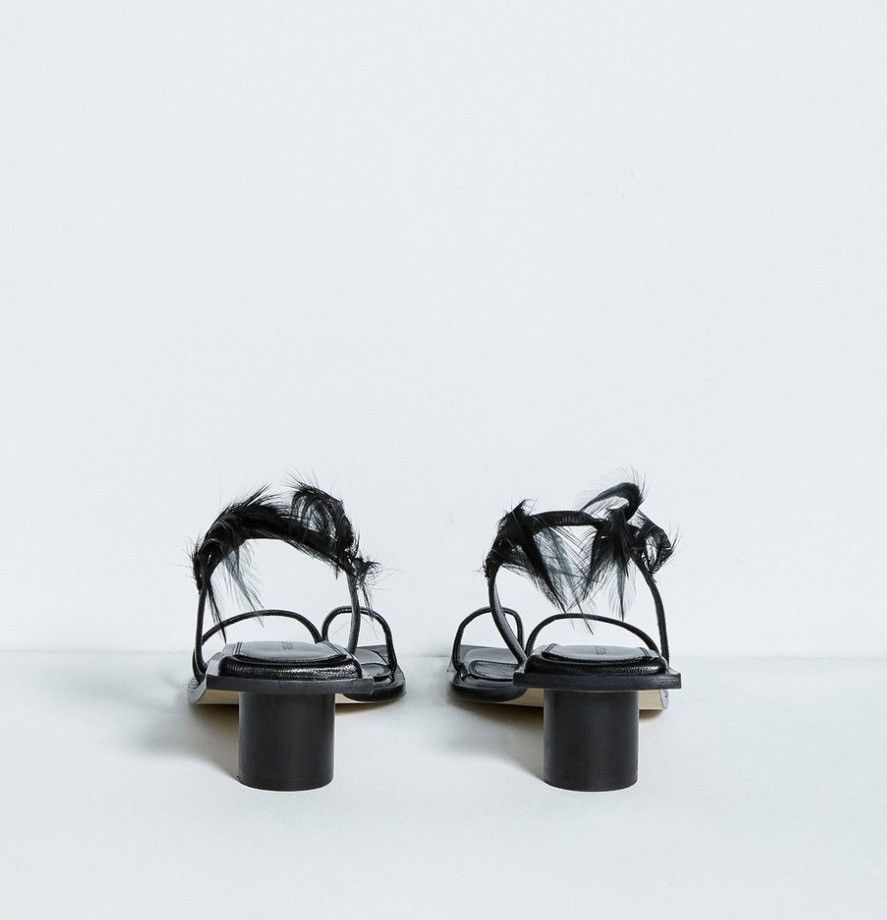 Helmut Lang Helmut Lang feather sandals Size US 10.5 / IT 40.5 - 5 Thumbnail