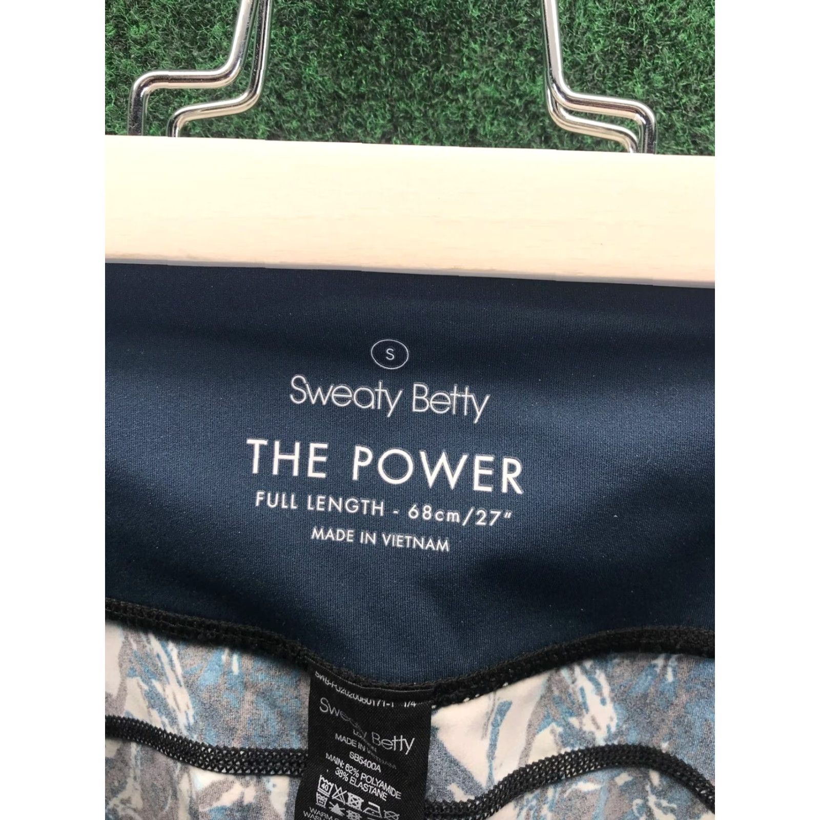Sweaty Betty Sweaty Betty Power Yoga Leggings Women Size S Multicolor Blue Marble - Activewear, Gym & Running Size 28" / US 6 / IT 42 - 3 Thumbnail