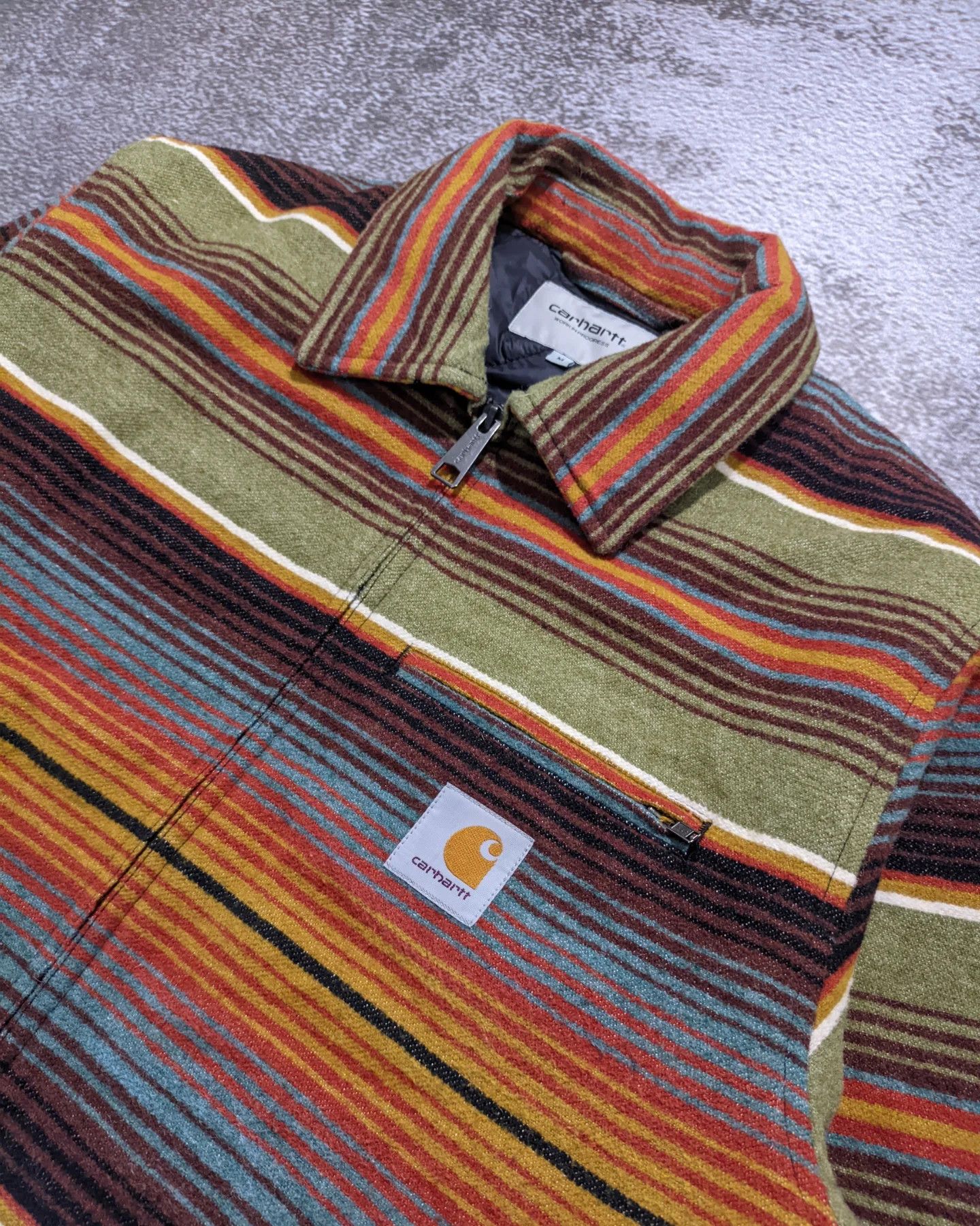 Carhartt Wip × Vintage CARHARTT WIP DETROIT TUSCON JACKET Size US M / EU 48-50 / 2 - 10 Thumbnail