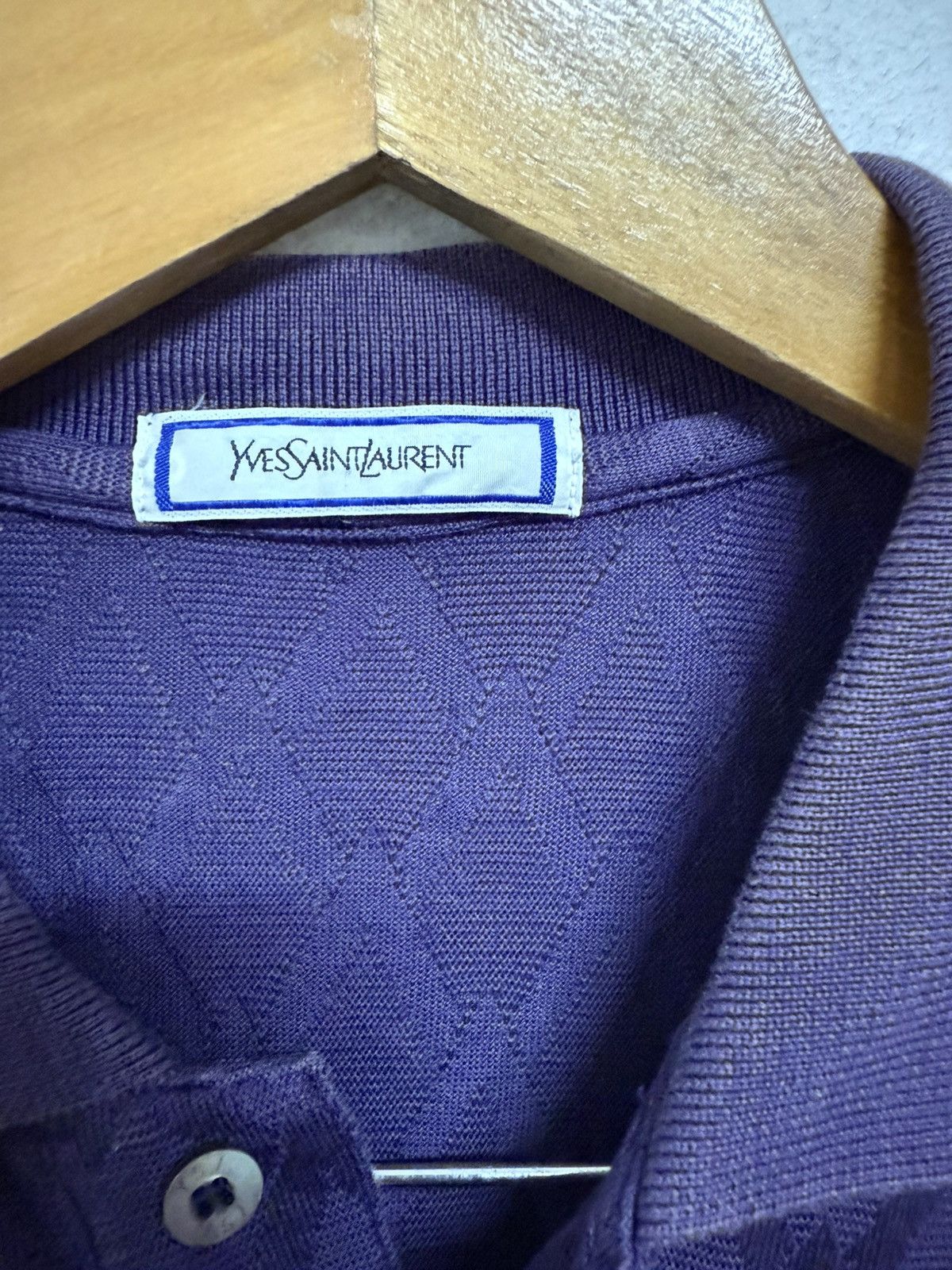 Yves Saint Laurent Vintage Yves Saint Laurent YSL Polo Tee Size US M / EU 48-50 / 2 - 5 Thumbnail