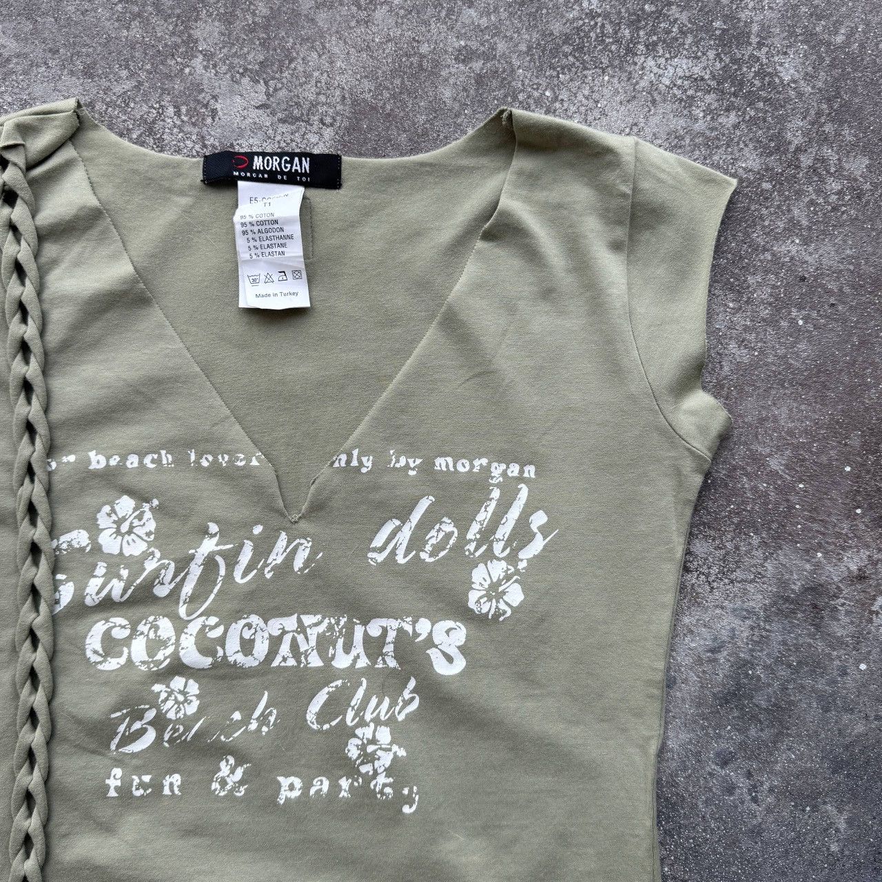 Morgan De Toi Morgan de Toi Vintage Y2K T-Shirt Size M / US 6-8 / IT 42-44 - 4 Thumbnail