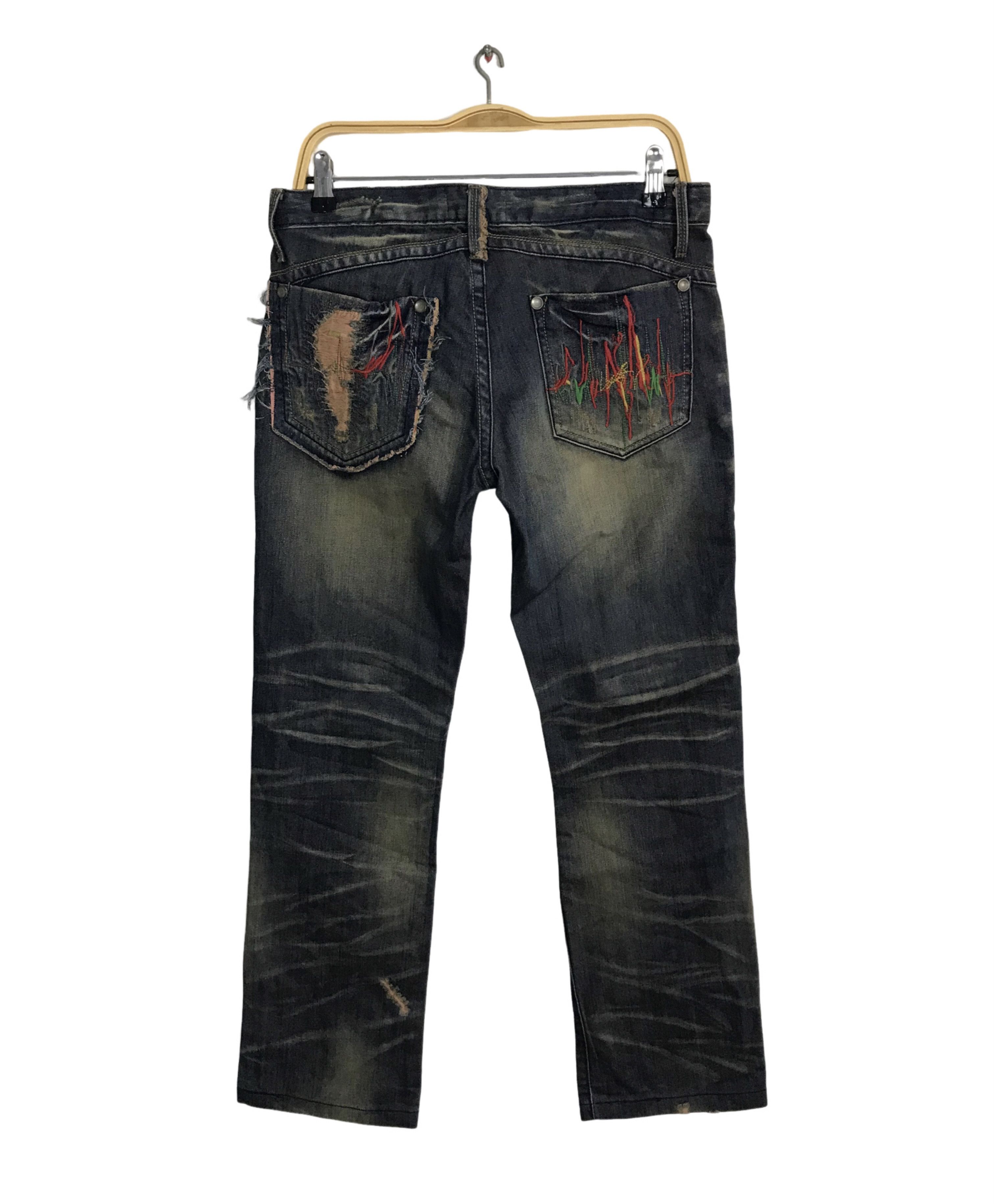 Other H Girl Straight Cut Indigo Denim Jeans Size US 32 / EU 48 - 2 Thumbnail