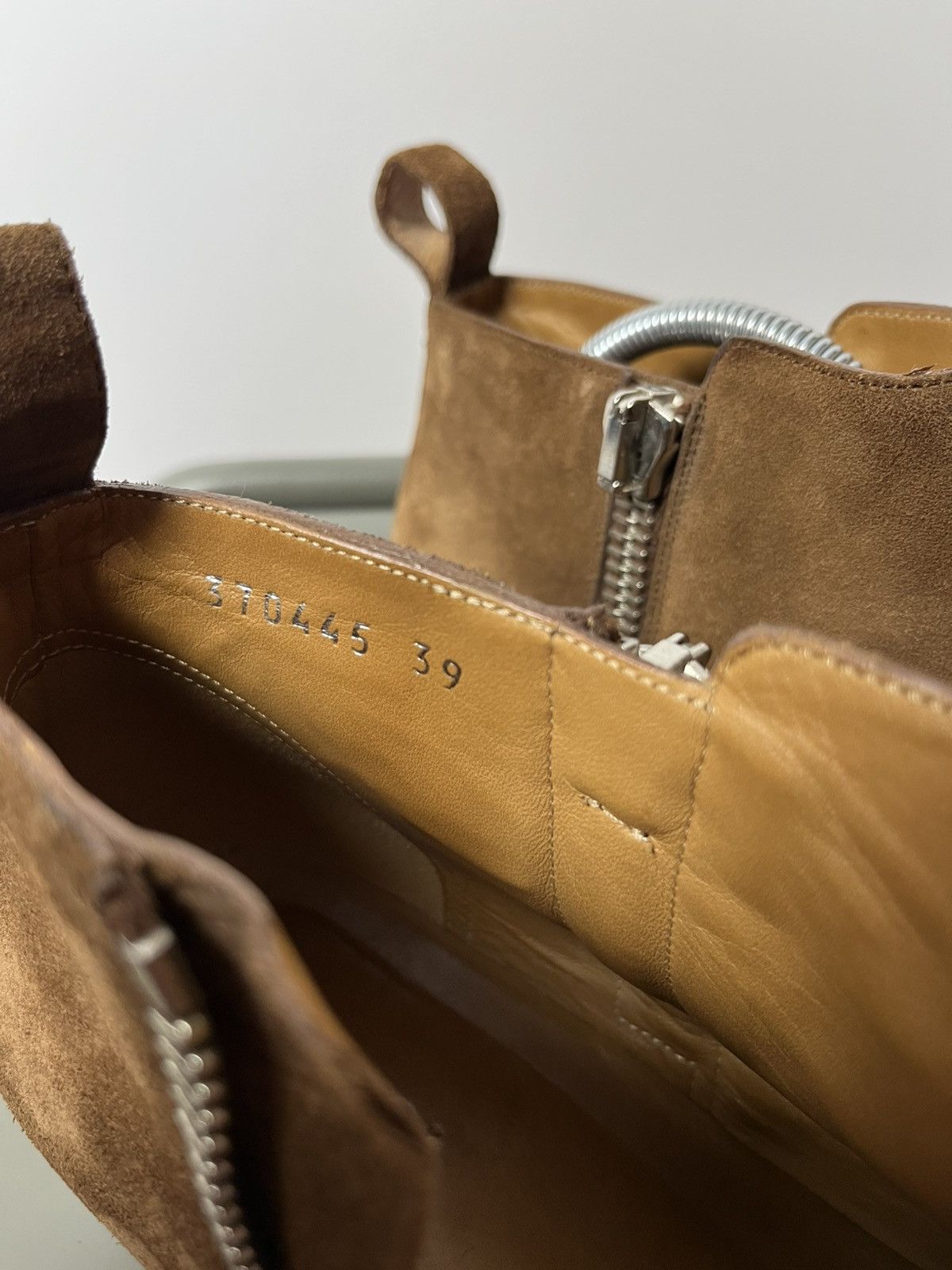 Gucci Gucci Suede Side-Zip Ankle Boots 39 EU / 8 US Made in Italy Size US 8 / IT 38 - 21 Thumbnail