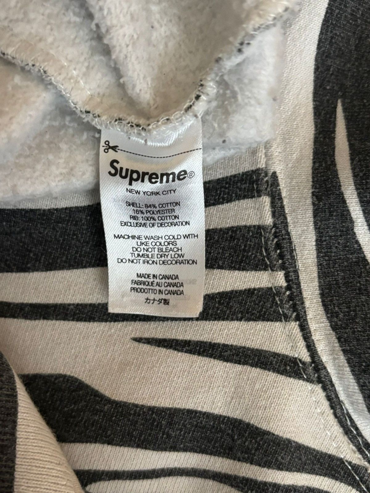 Supreme Supreme Box Logo Zebra Size US M / EU 48-50 / 2 - 8 Thumbnail
