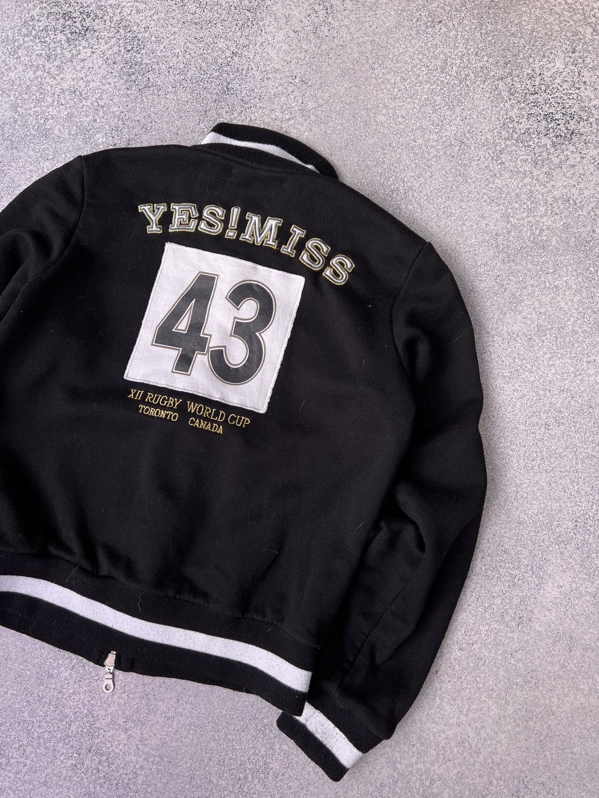 Designer × Vintage Vintage New Zealand Rugby World Cup Zip Sweatshirt Size US S / EU 44-46 / 1 - 13 Thumbnail