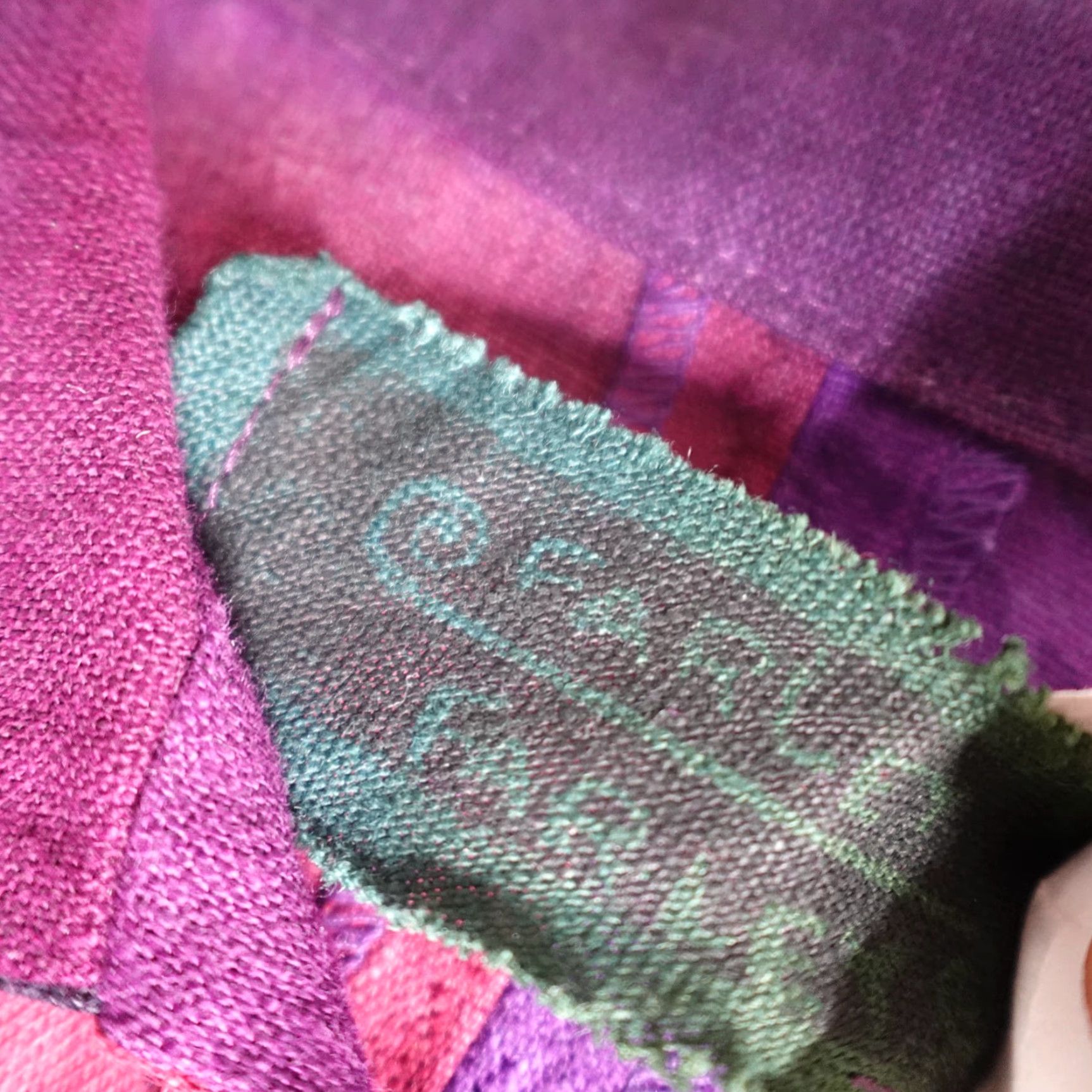 Vintage **Farley Farley Women's Mid-Length Blue Purple Linen Jacket** User: Farley Farley Women's Mid-Length Blue Purple Linen Jacket Size L / US 10 / IT 46 - 6 Thumbnail