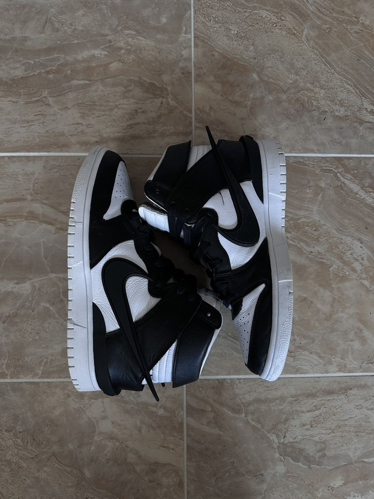 nike ambush black white