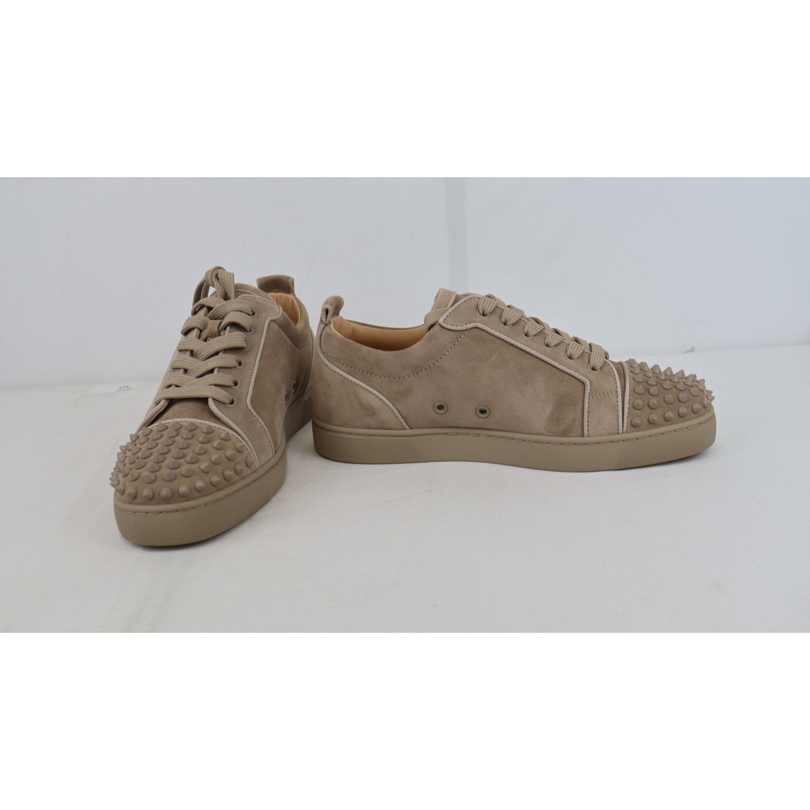 Christian Louboutin o1rshd1 Louis Junior Spikes Orlato Shoes in Brown Size US 9 / EU 42 - 6 Thumbnail