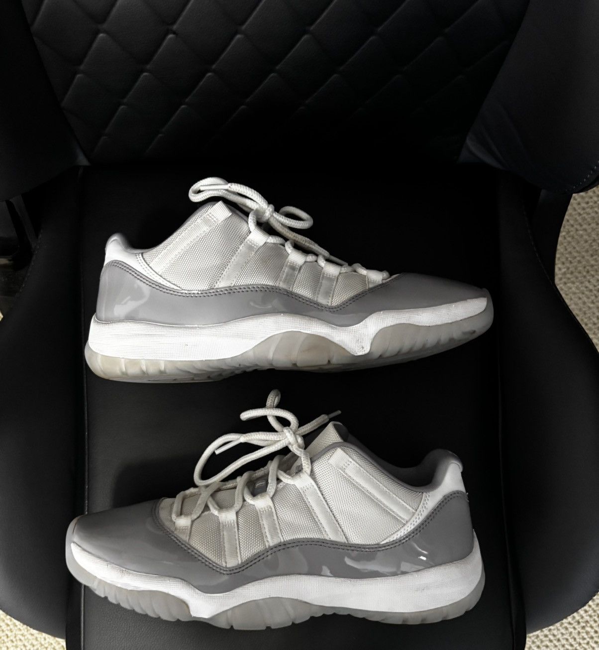 Jordan Brand Jordan 11 Retro Low Cement Grey Size US 11 / EU 44 - 2 Thumbnail