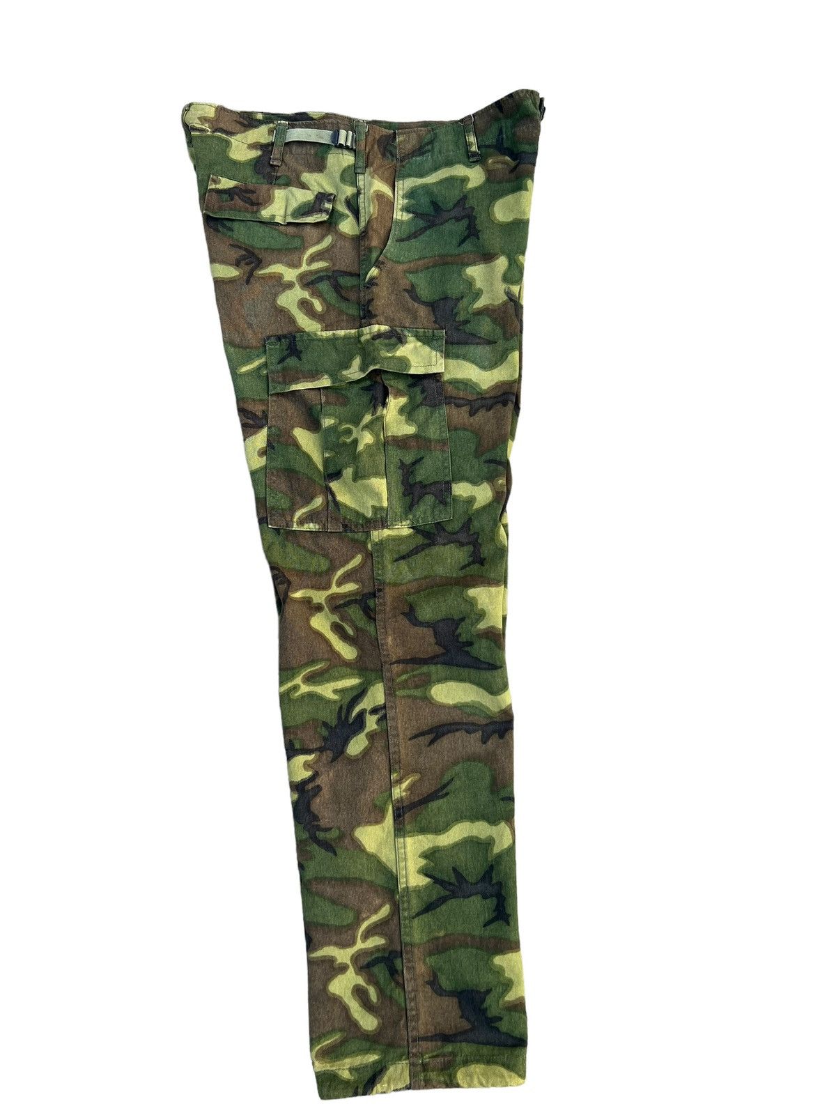 Vintage HOUSTON Japan Erdl Camo Repro Vietnam War Military Trouser Size US 33 - 6 Thumbnail